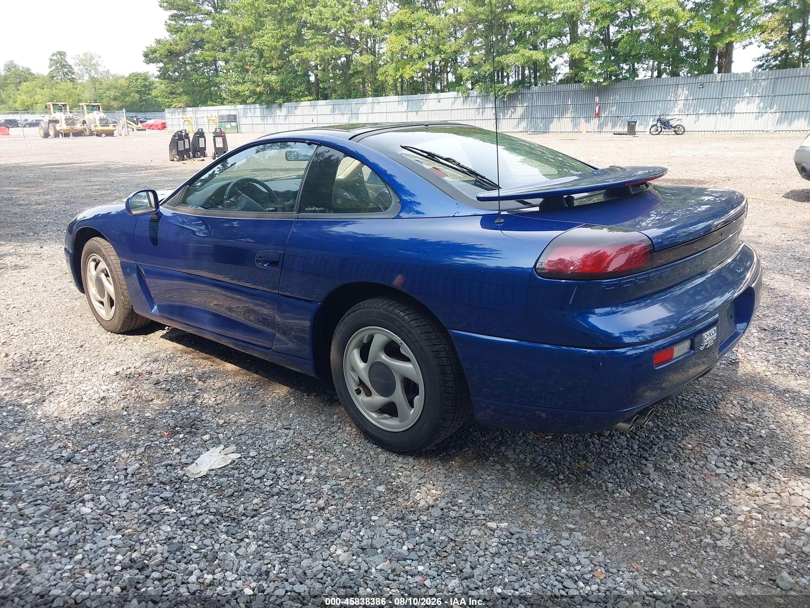 1995 Dodge Stealth R/t/sport Blue vin: JB3AM84J8SY022621