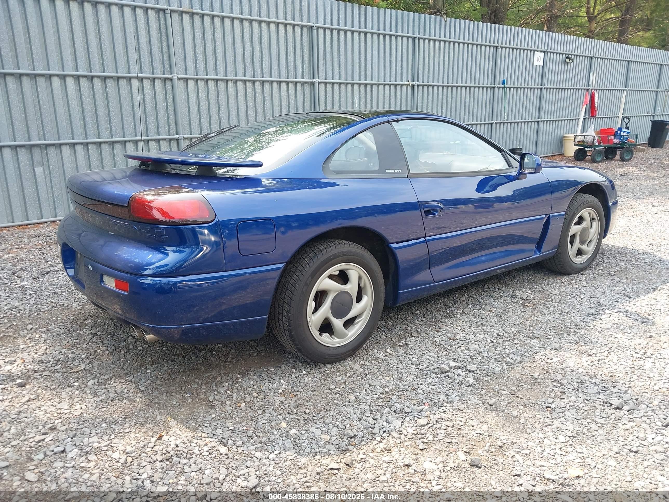 1995 Dodge Stealth R/t/sport Blue vin: JB3AM84J8SY022621