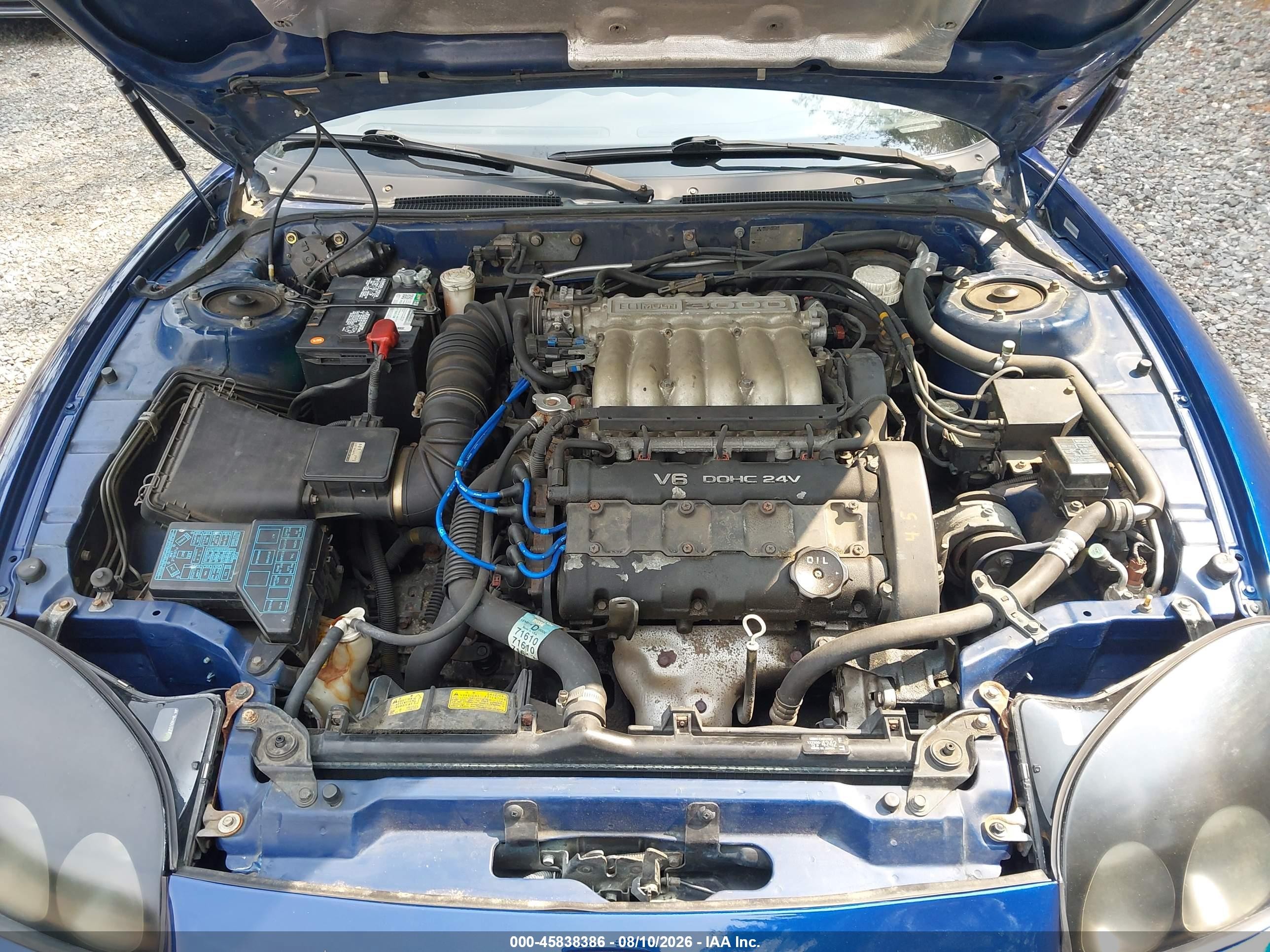 1995 Dodge Stealth R/t/sport Blue vin: JB3AM84J8SY022621