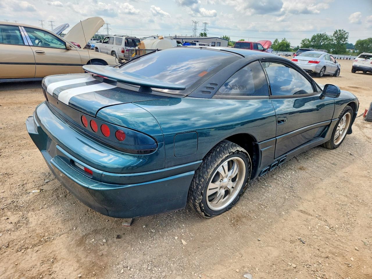 1993 Dodge Stealth Green vin: JB3BM44H8PY044636