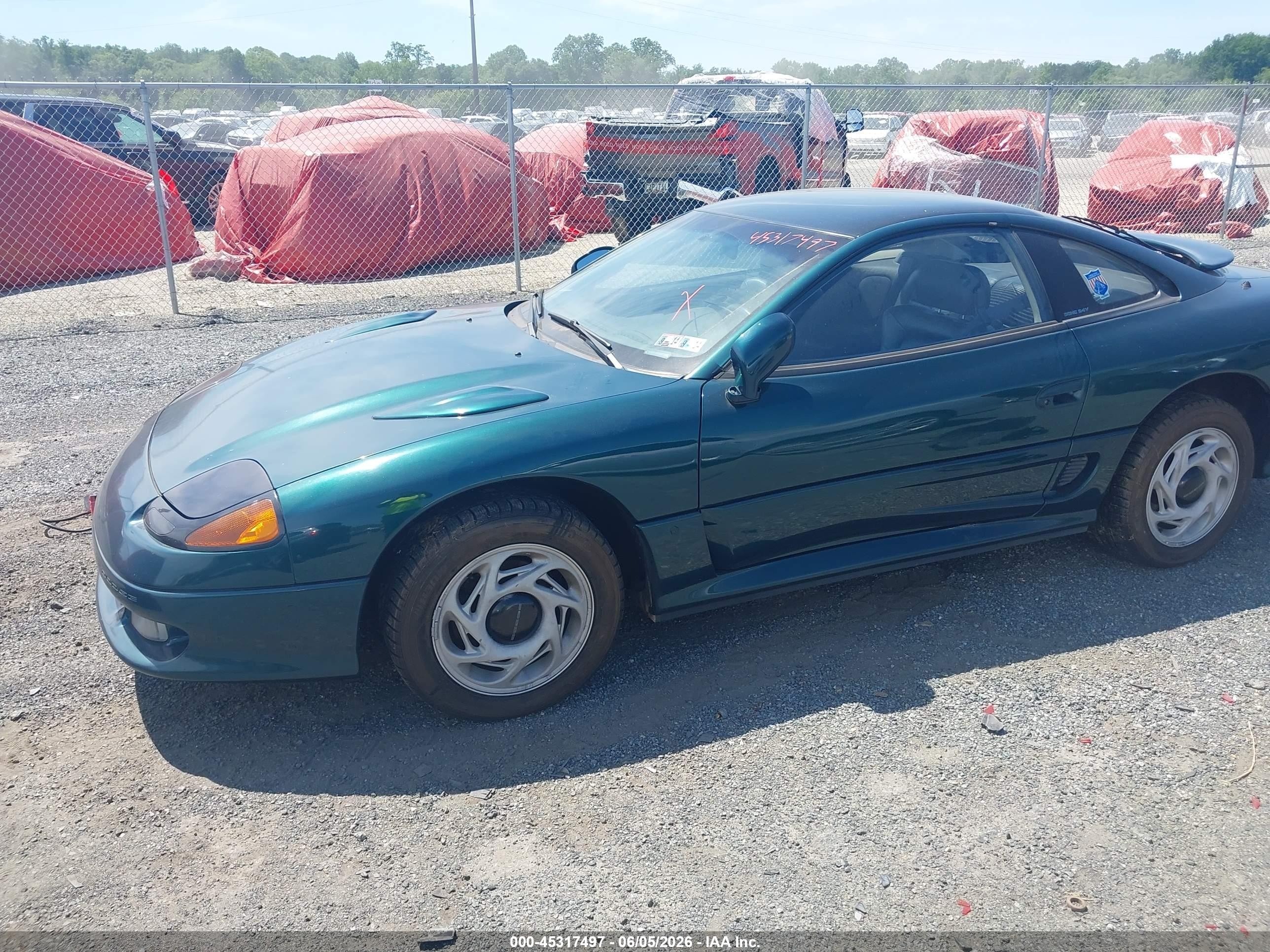 1993 Dodge Stealth R/t Green vin: JB3BM64J8PY040441