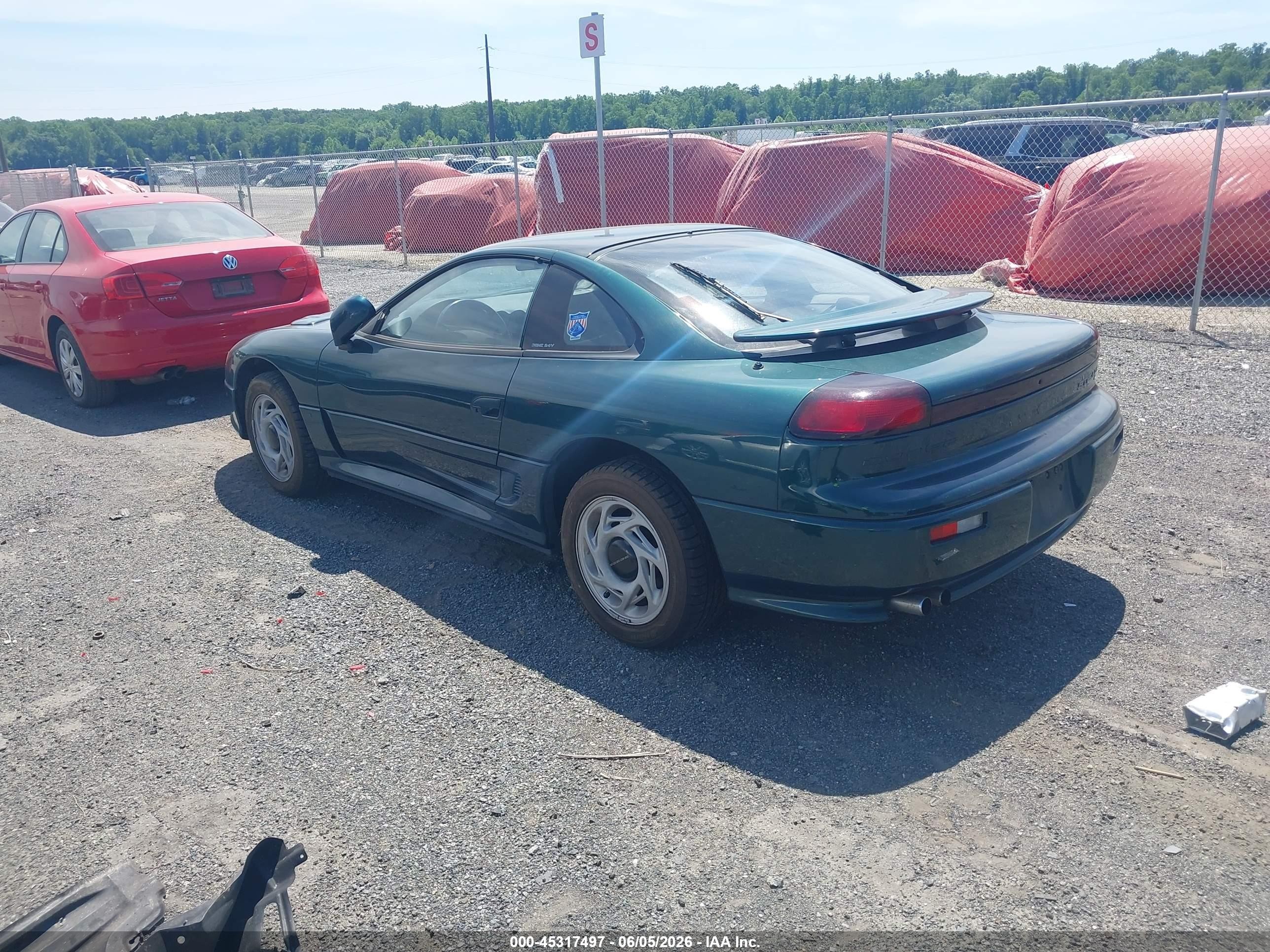 1993 Dodge Stealth R/t Green vin: JB3BM64J8PY040441