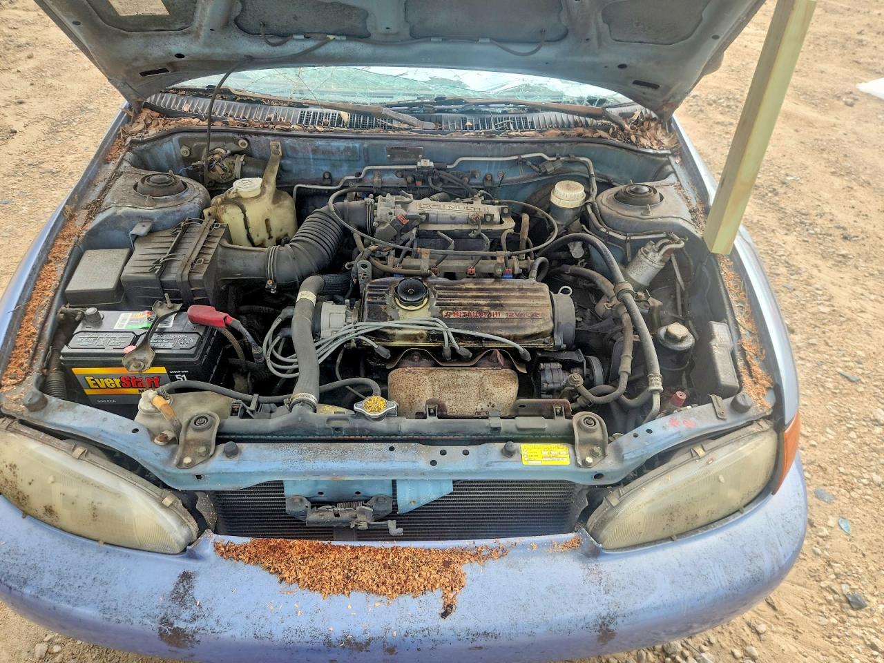 1993 Dodge Colt Gl Синий vin: JB3CA21A7PU098395