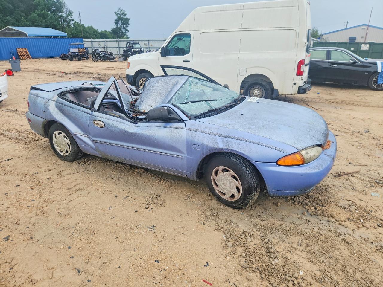 1993 Dodge Colt Gl Синий vin: JB3CA21A7PU098395