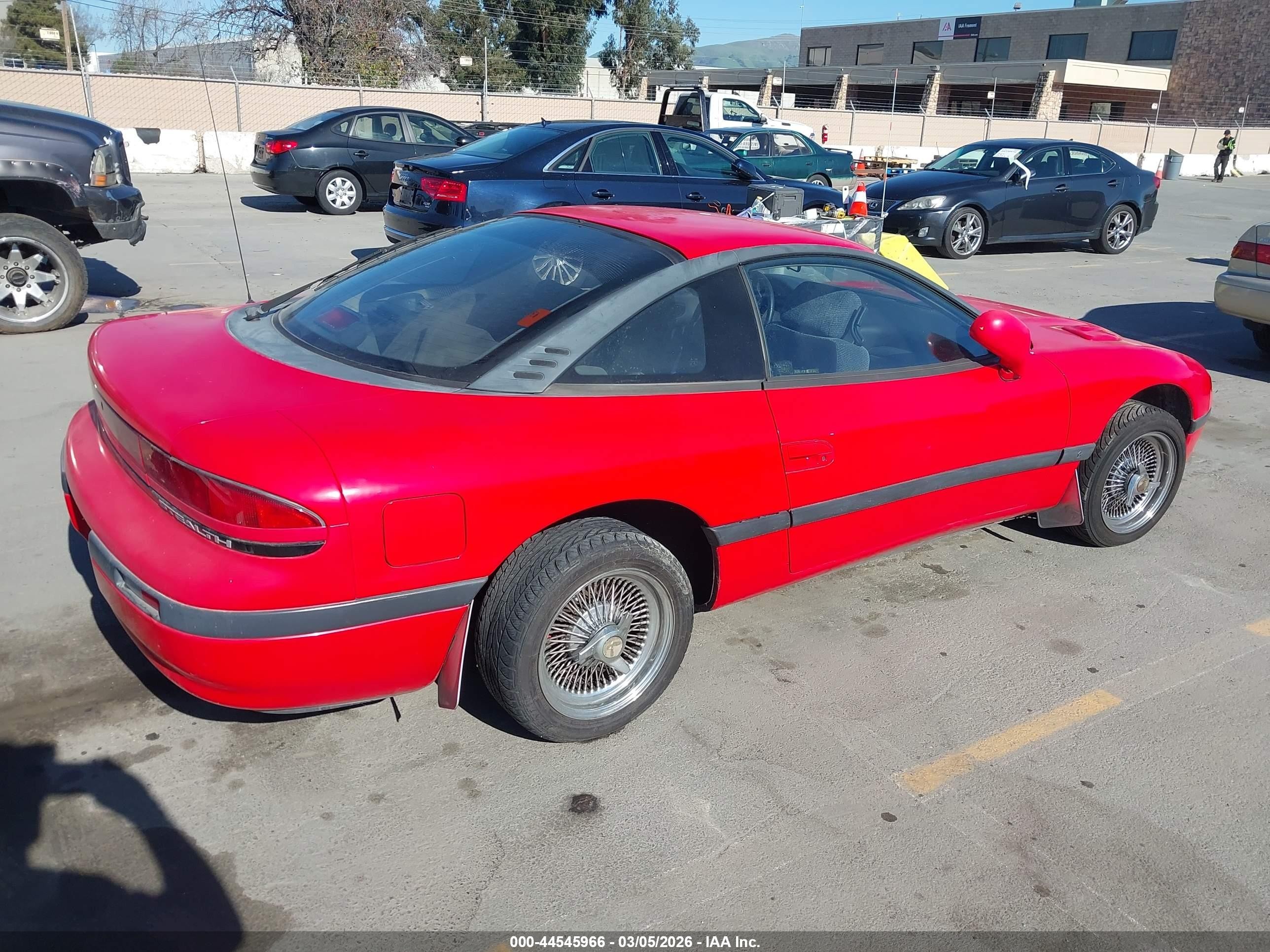 1992 Dodge Stealth   Red vin: JB3XD44S5NY031258