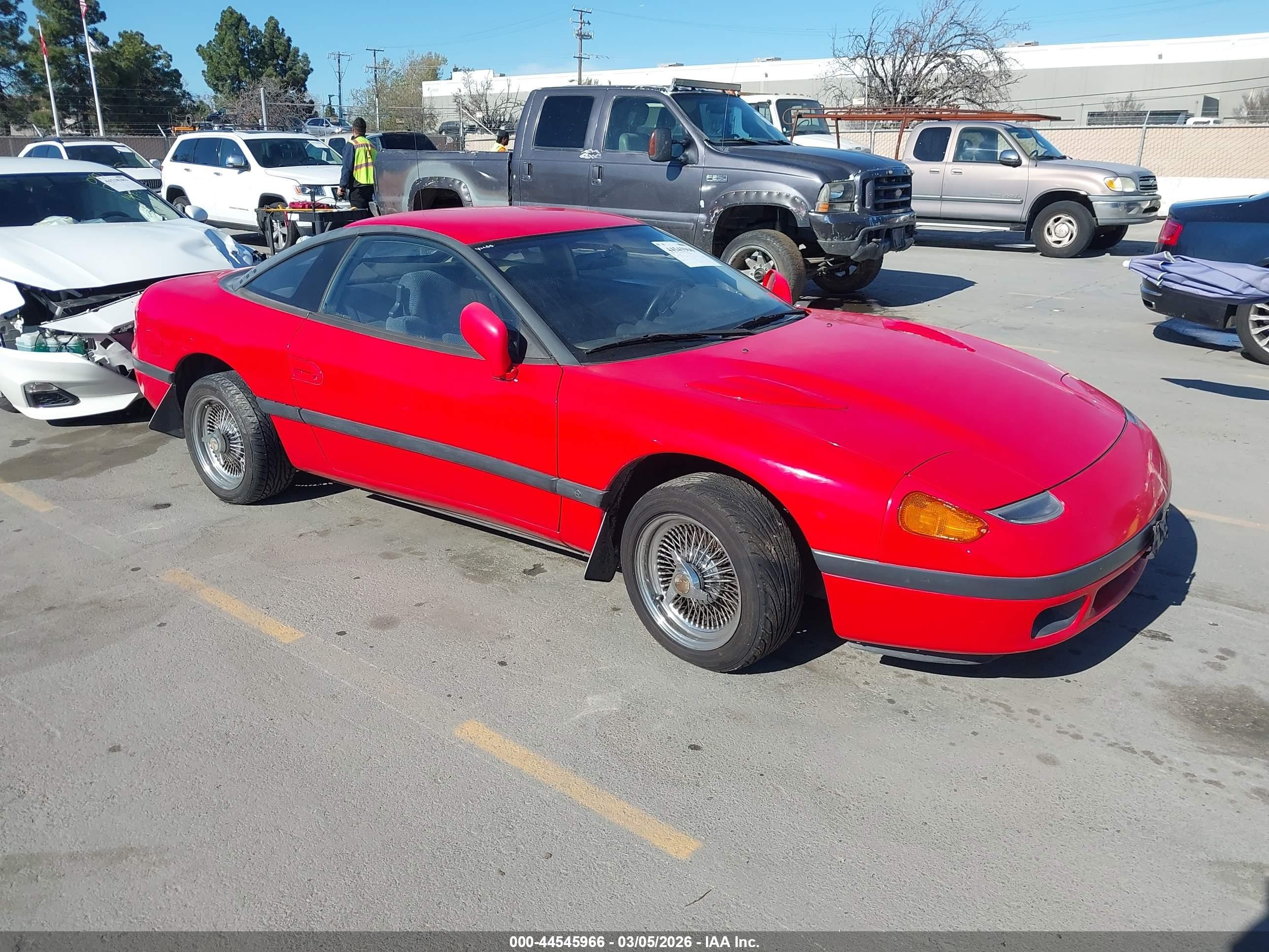 1992 Dodge Stealth   Red vin: JB3XD44S5NY031258