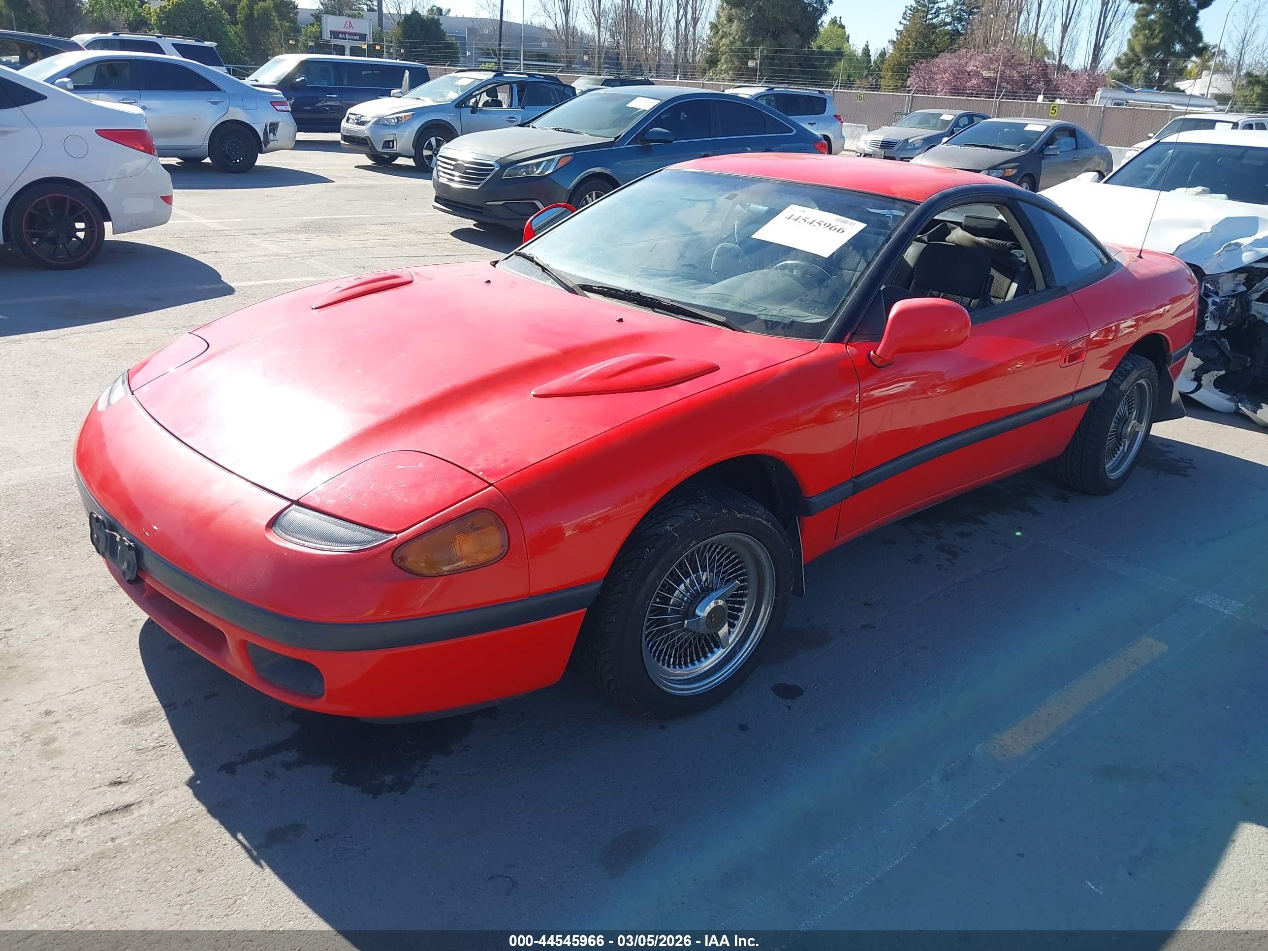 1992 Dodge Stealth   Red vin: JB3XD44S5NY031258