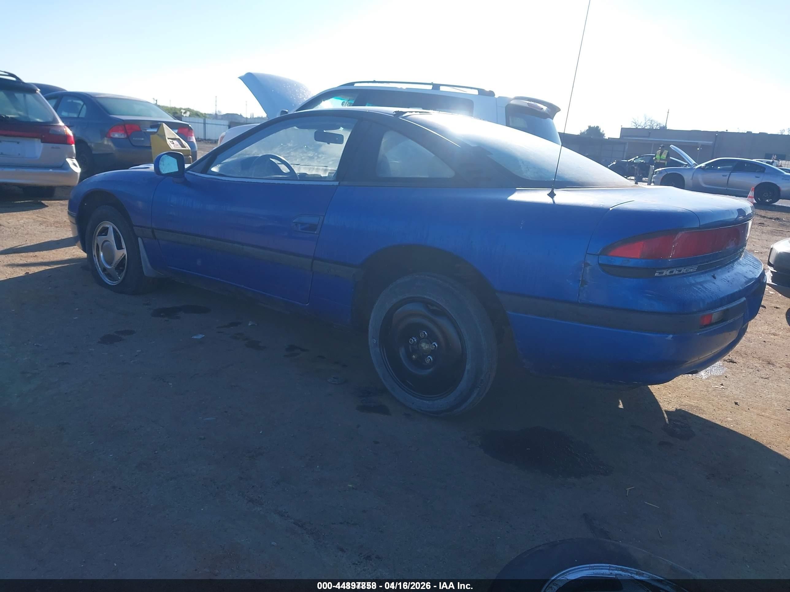 1991 Dodge Stealth   Blue vin: JB3XD44S6MY008649