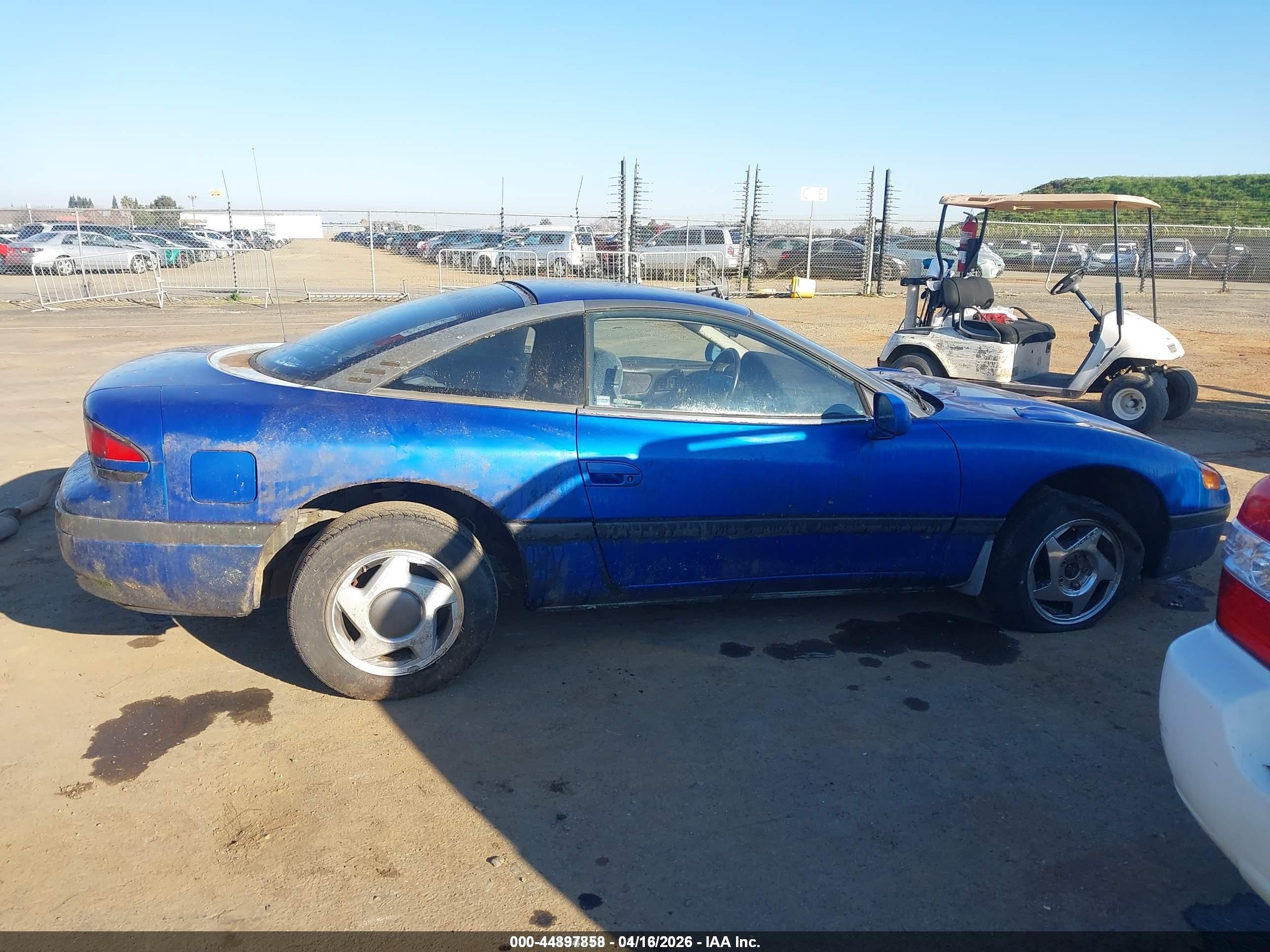 1991 Dodge Stealth   Blue vin: JB3XD44S6MY008649