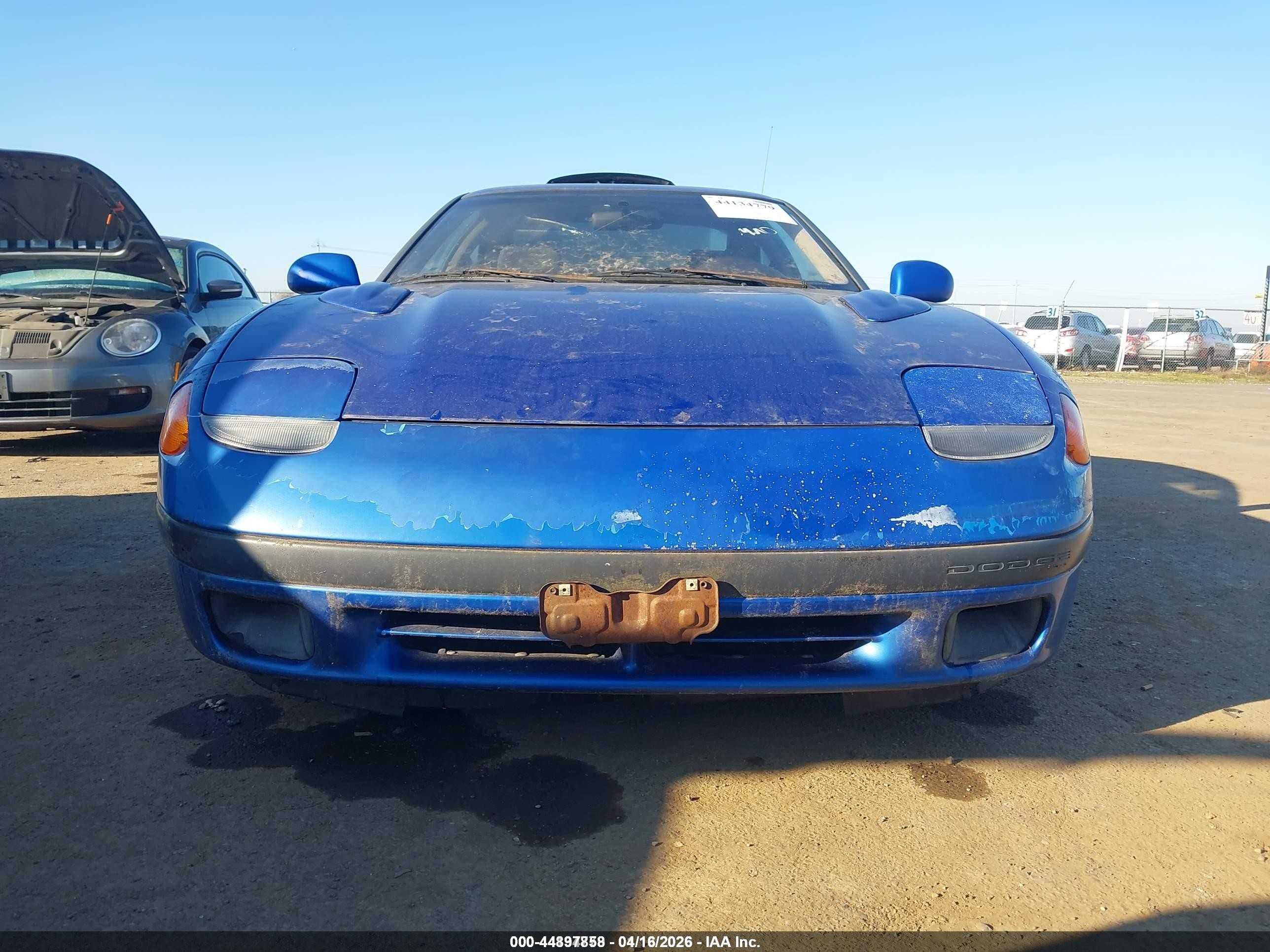 1991 Dodge Stealth   Blue vin: JB3XD44S6MY008649