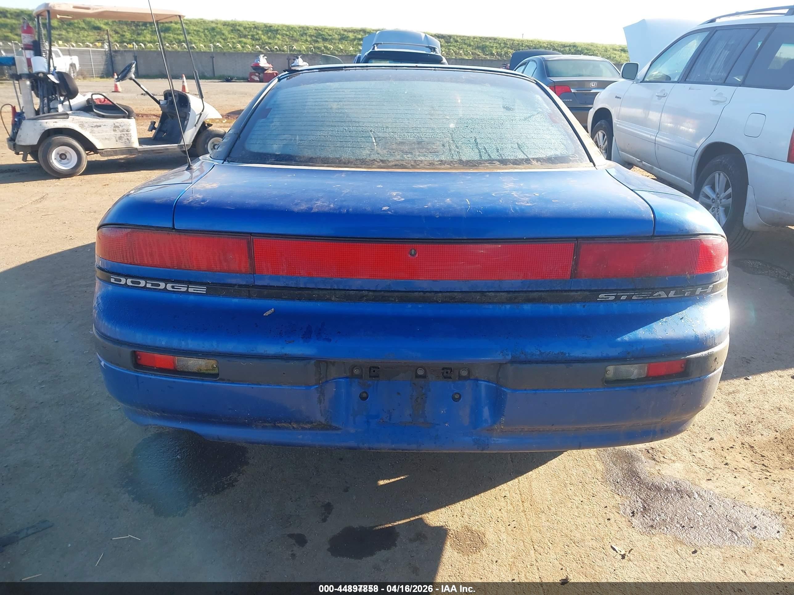 1991 Dodge Stealth   Blue vin: JB3XD44S6MY008649