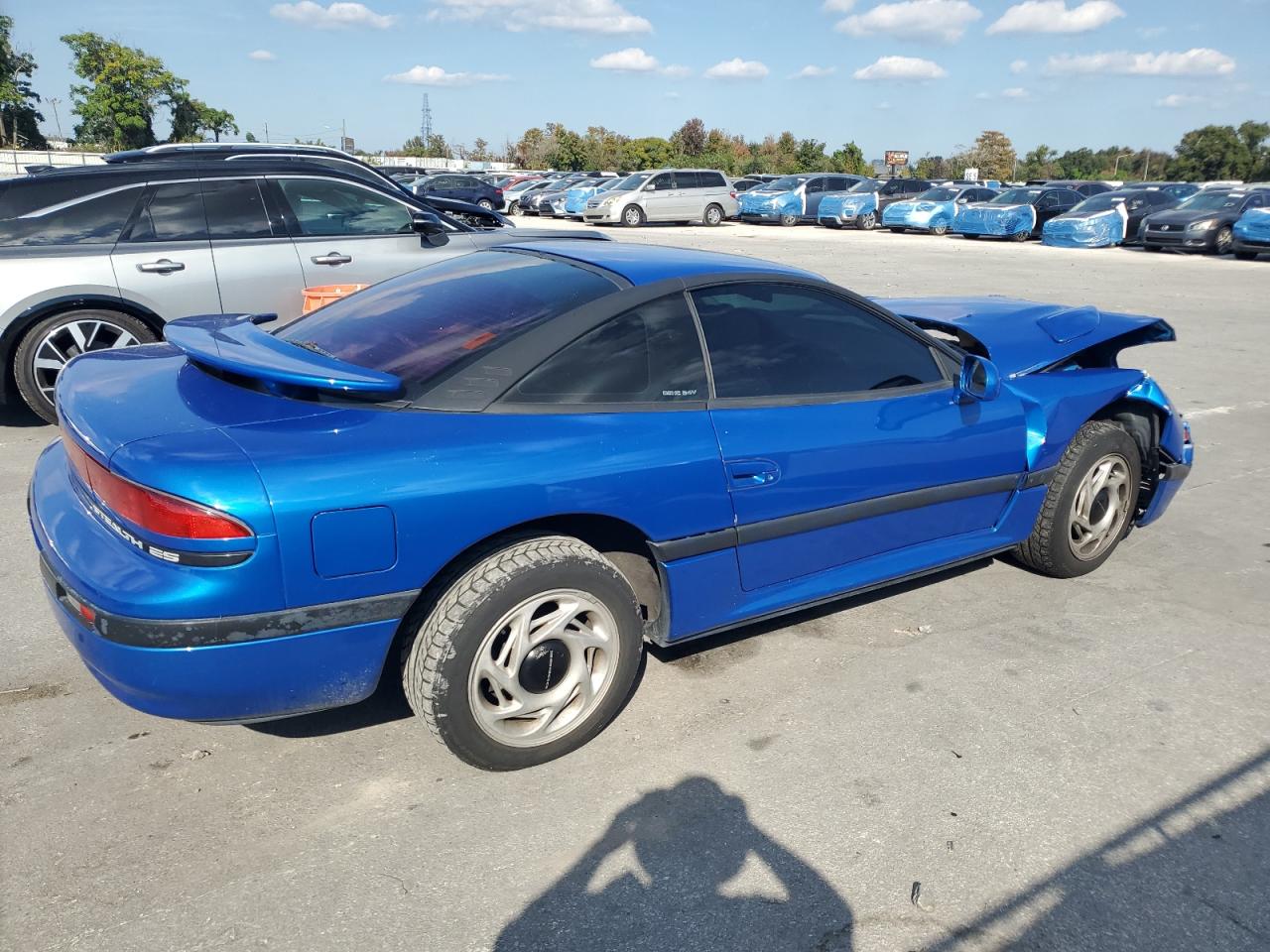 1992 Dodge Stealth Es Blue vin: JB3XD54B0NY058356