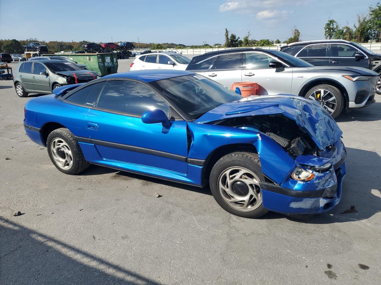 1992 Dodge Stealth Es Blue vin: JB3XD54B0NY058356