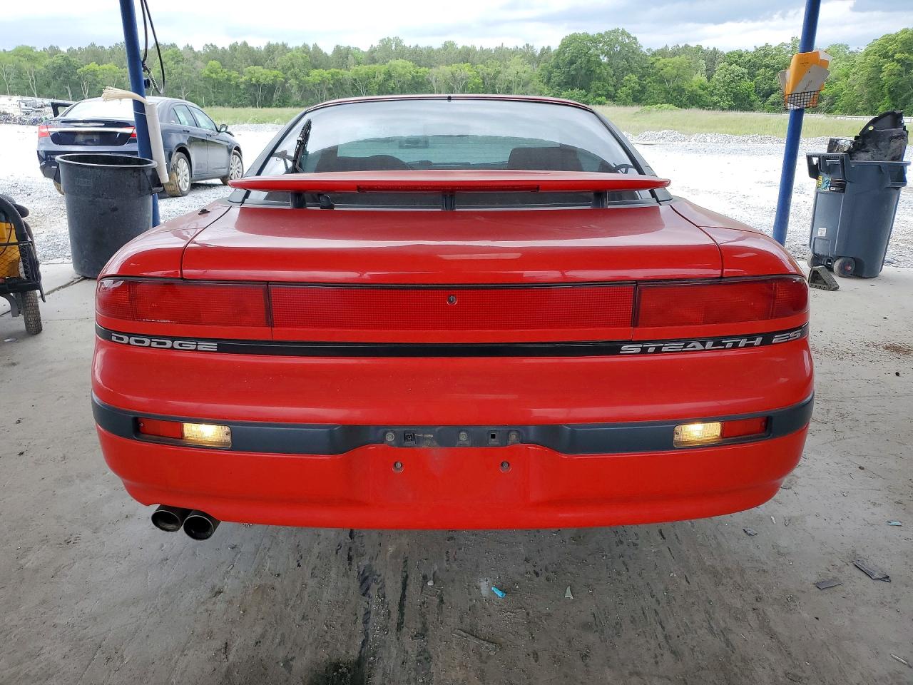 1992 Dodge Stealth Es Red vin: JB3XD54B7NY033440