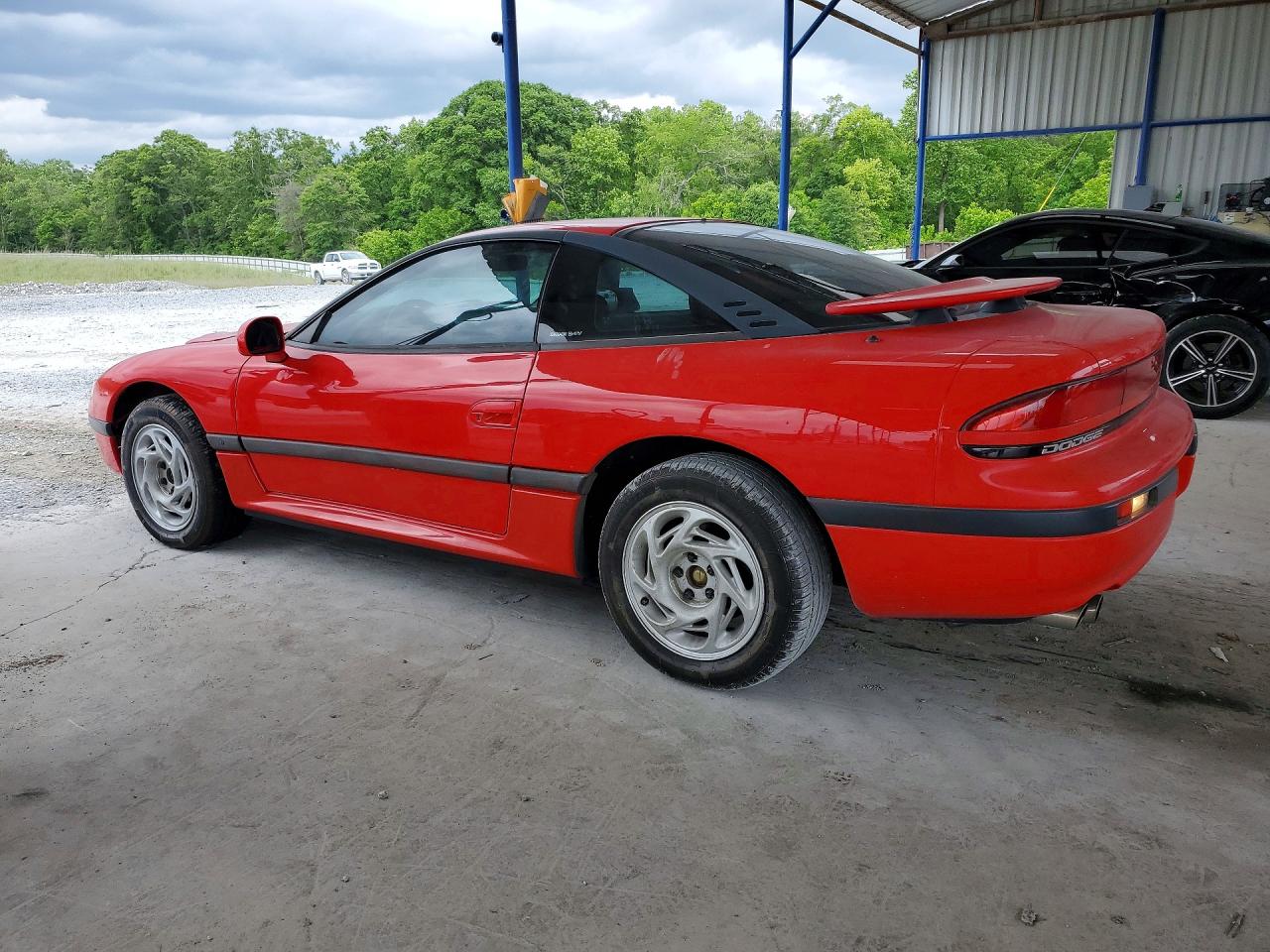 1992 Dodge Stealth Es Red vin: JB3XD54B7NY033440