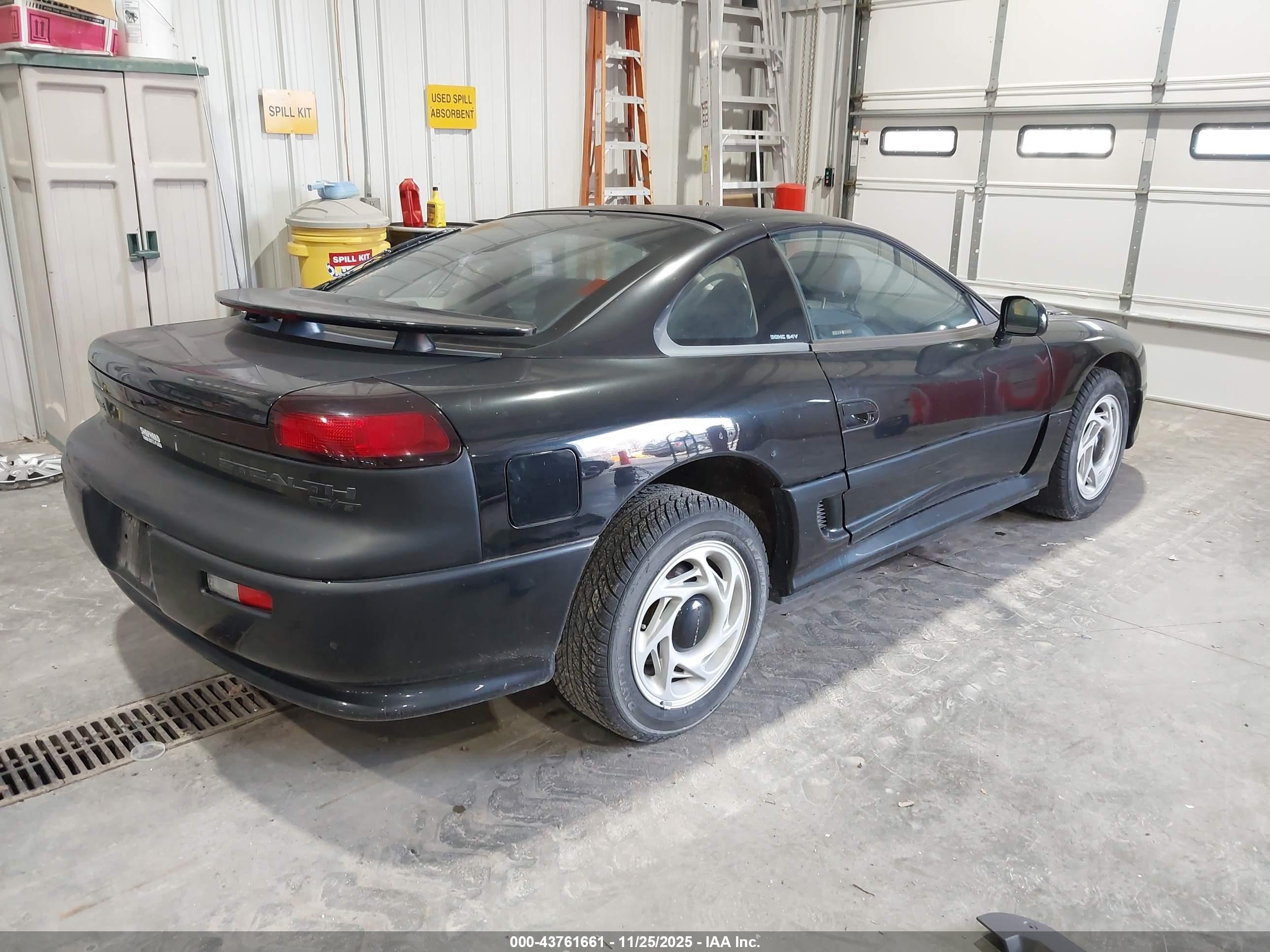 1991 Dodge Stealth R/t Black vin: JB3XD64B1MY018016