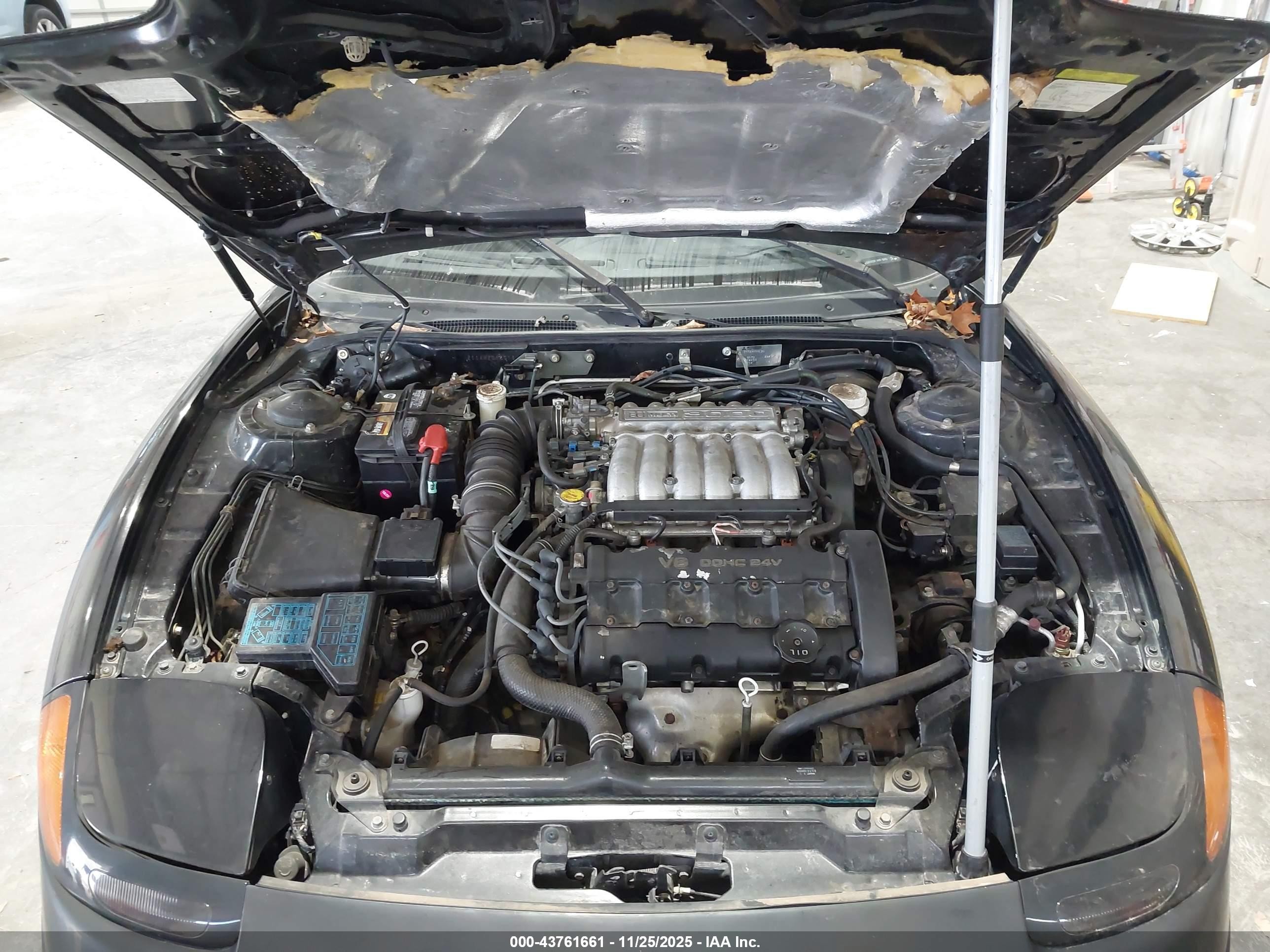 1991 Dodge Stealth R/t Black vin: JB3XD64B1MY018016