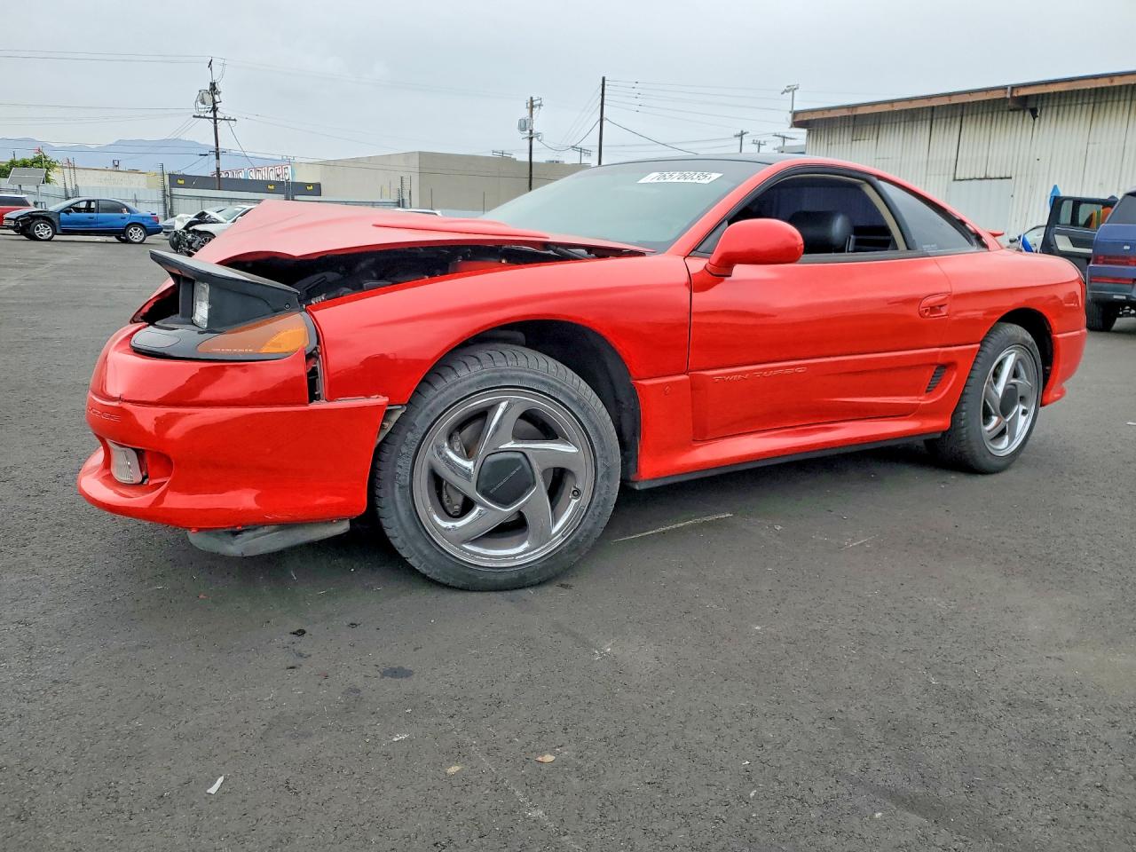 1991 Dodge Stealth Red vin: JB3XE74C8MY025380