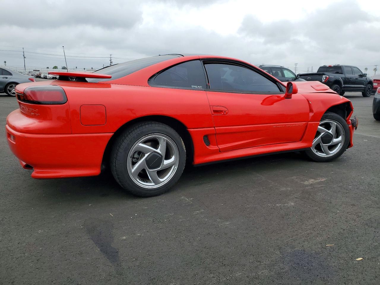 1991 Dodge Stealth Red vin: JB3XE74C8MY025380