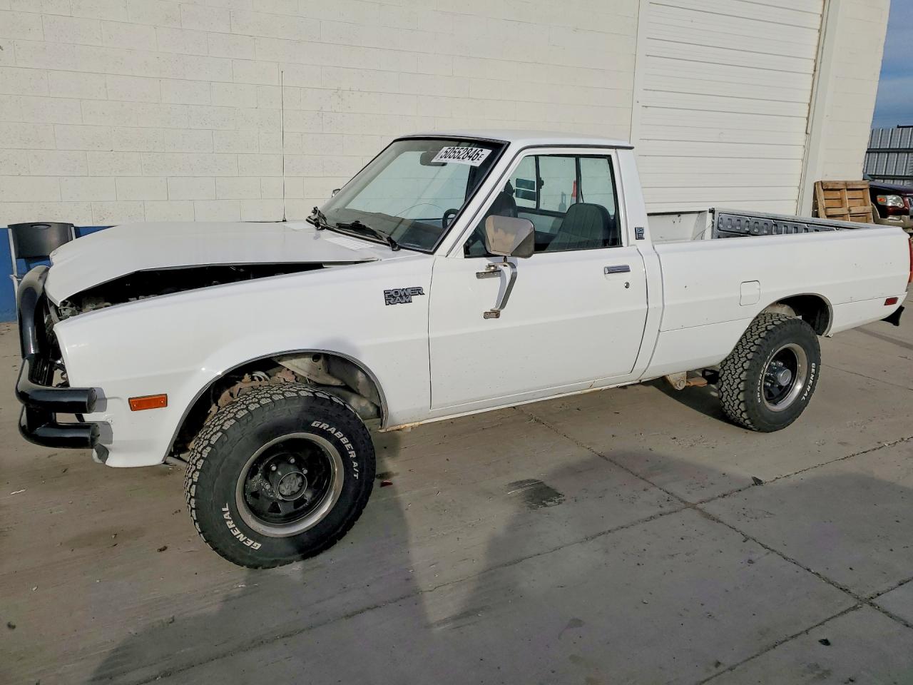 1982 Dodge D50 Custom White vin: JB7FK2470CY407233