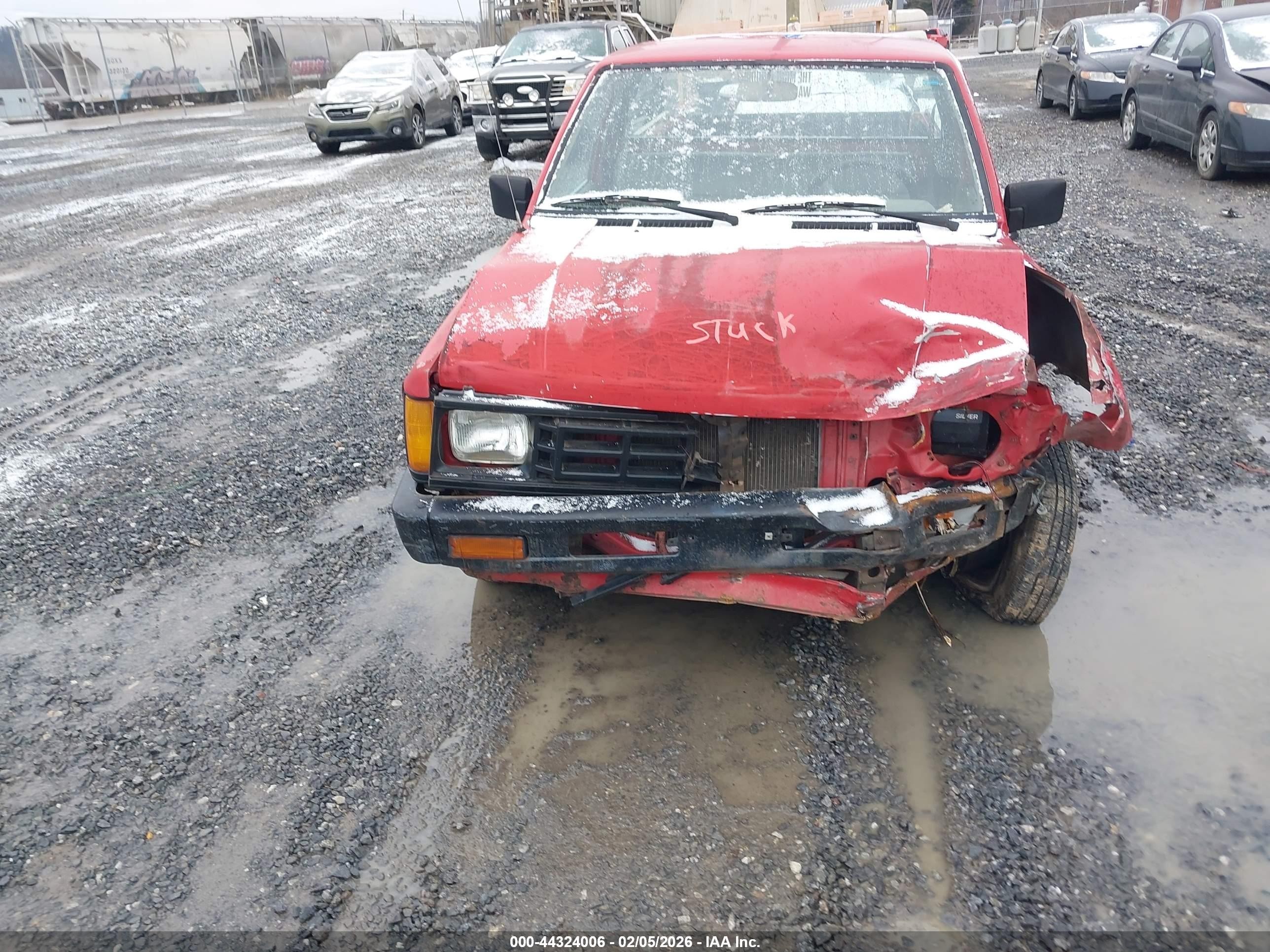1990 Dodge Ram 50   Red vin: JB7FL24W8LP032461