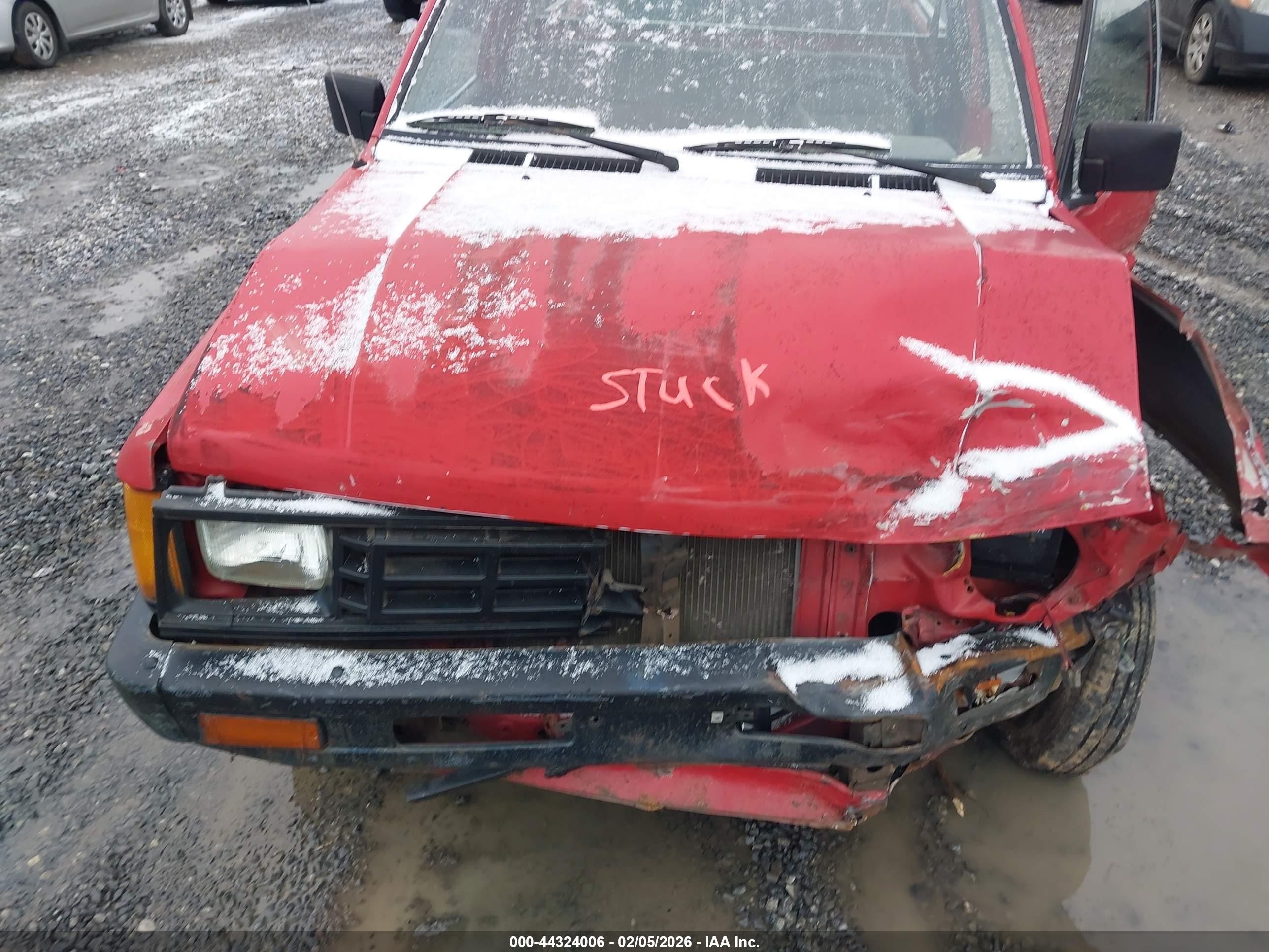 1990 Dodge Ram 50   Red vin: JB7FL24W8LP032461