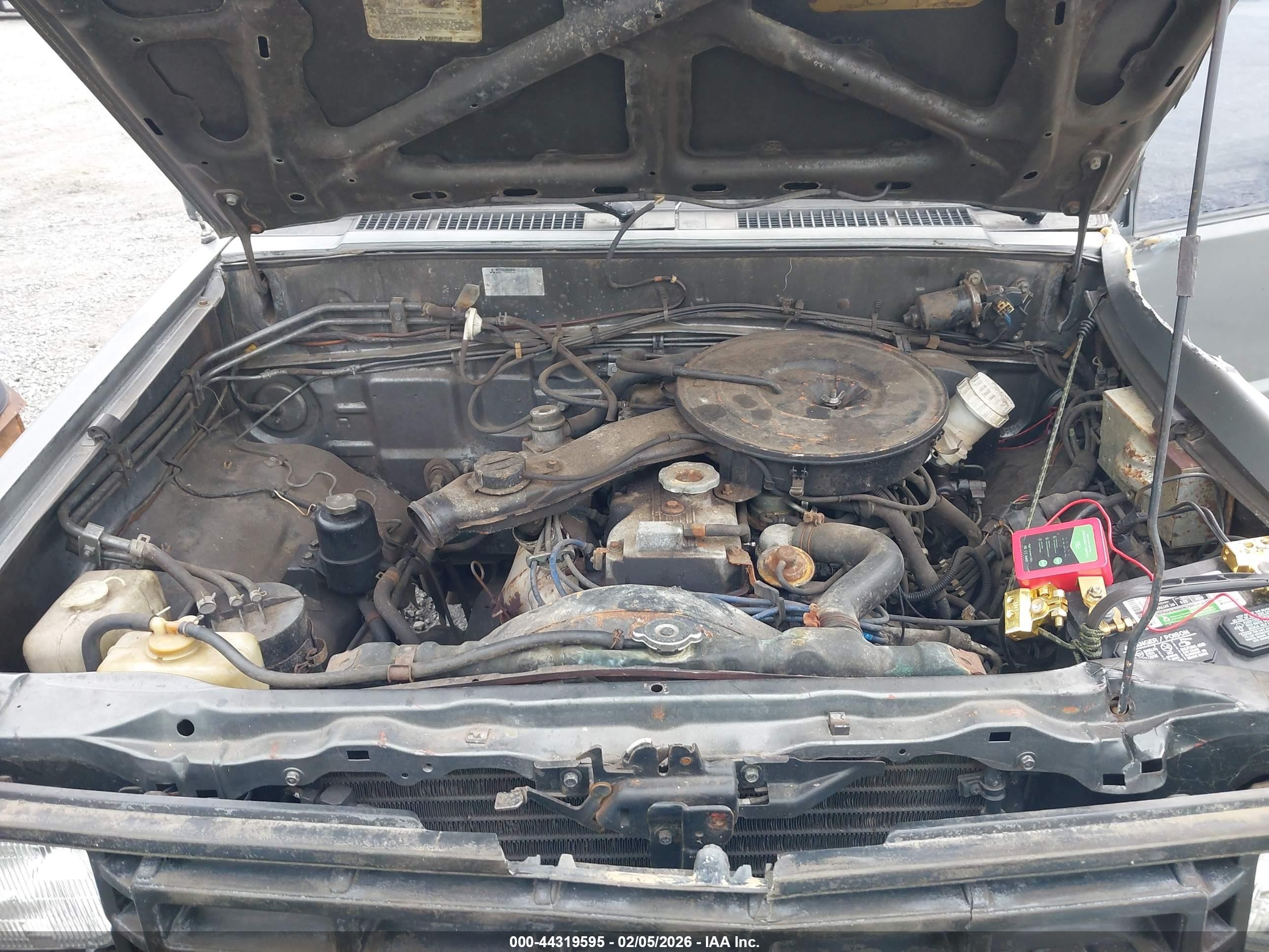 1987 Dodge Ram 50   Gray vin: JB7FM24E2HP098452