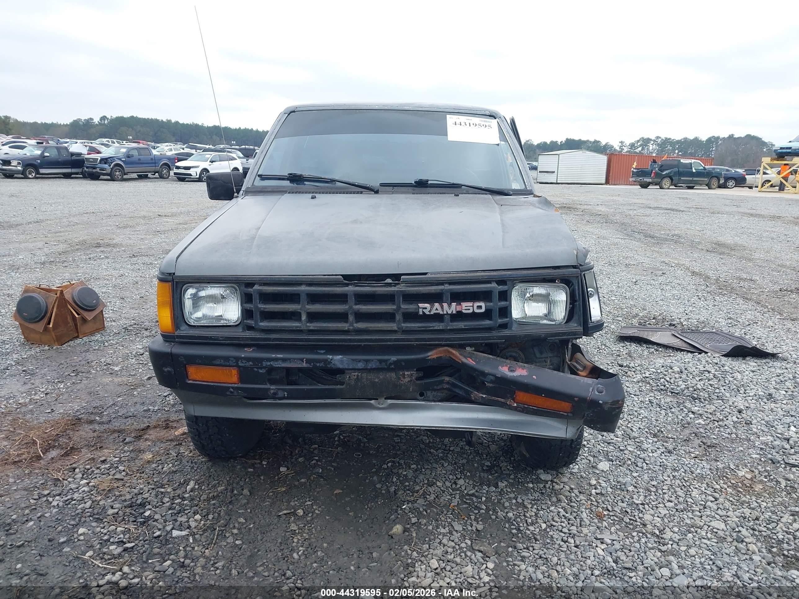1987 Dodge Ram 50   Gray vin: JB7FM24E2HP098452
