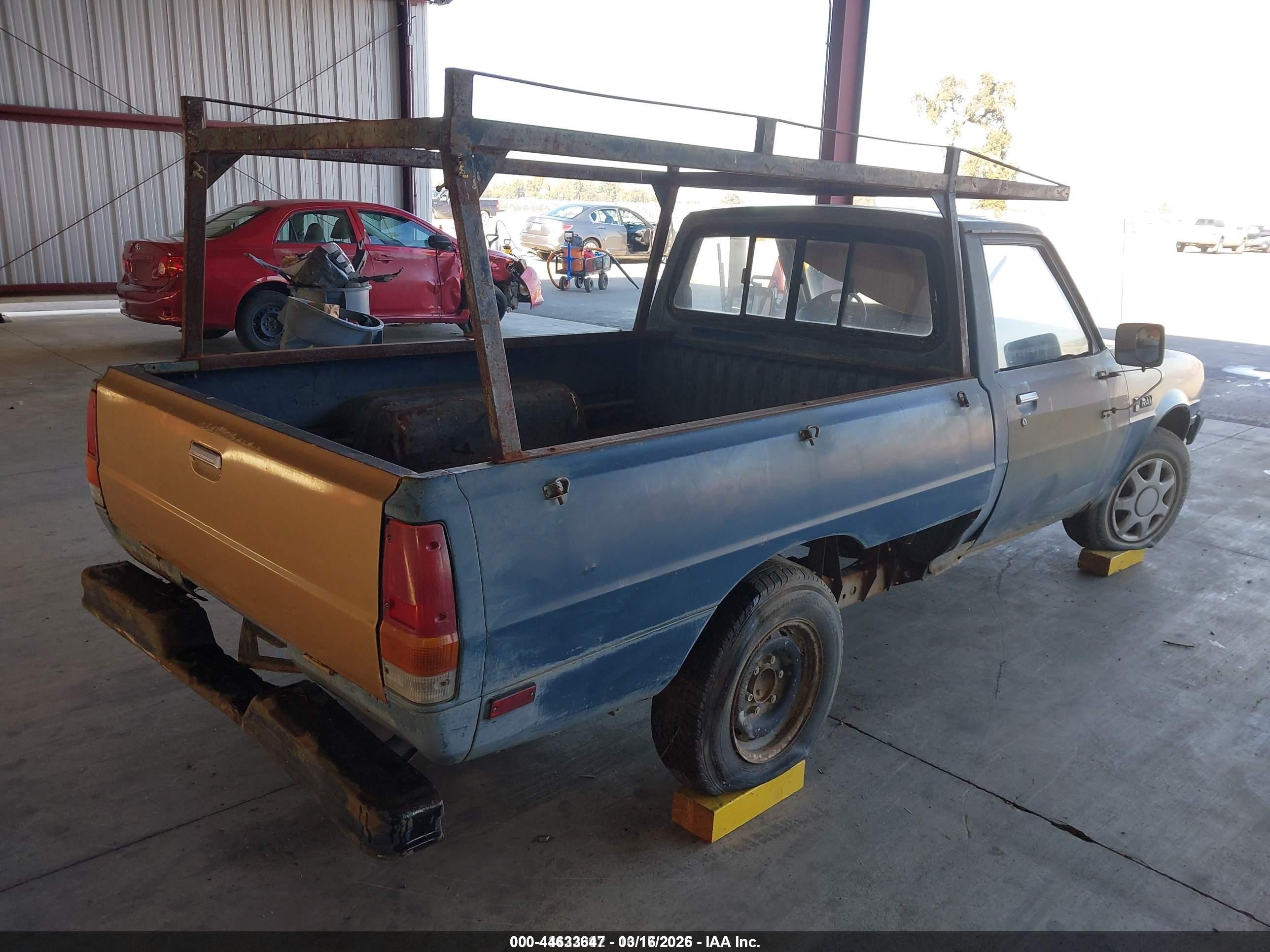 1982 Dodge D50 Blue vin: JB7FP2473CY800760
