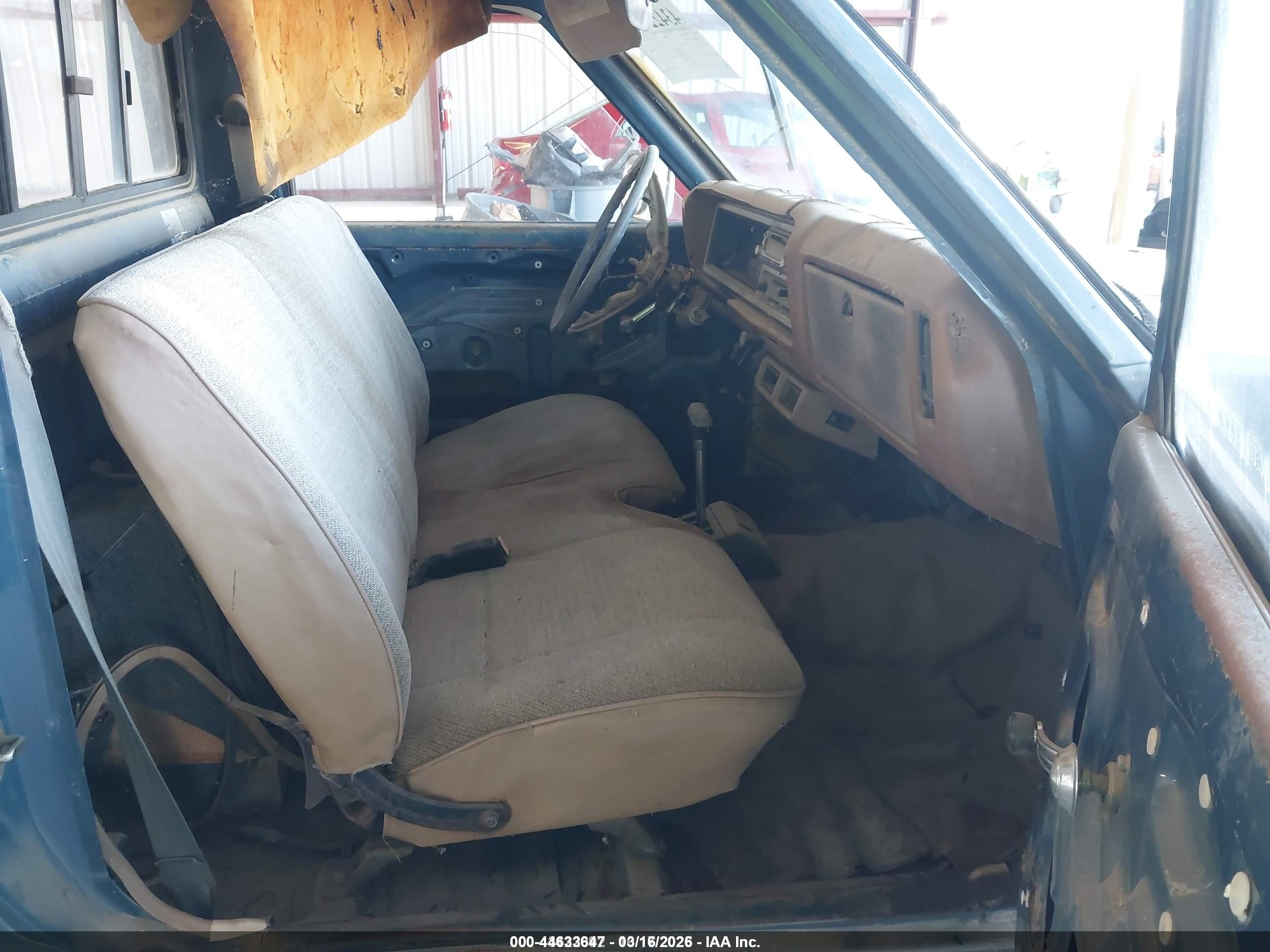 1982 Dodge D50 Blue vin: JB7FP2473CY800760