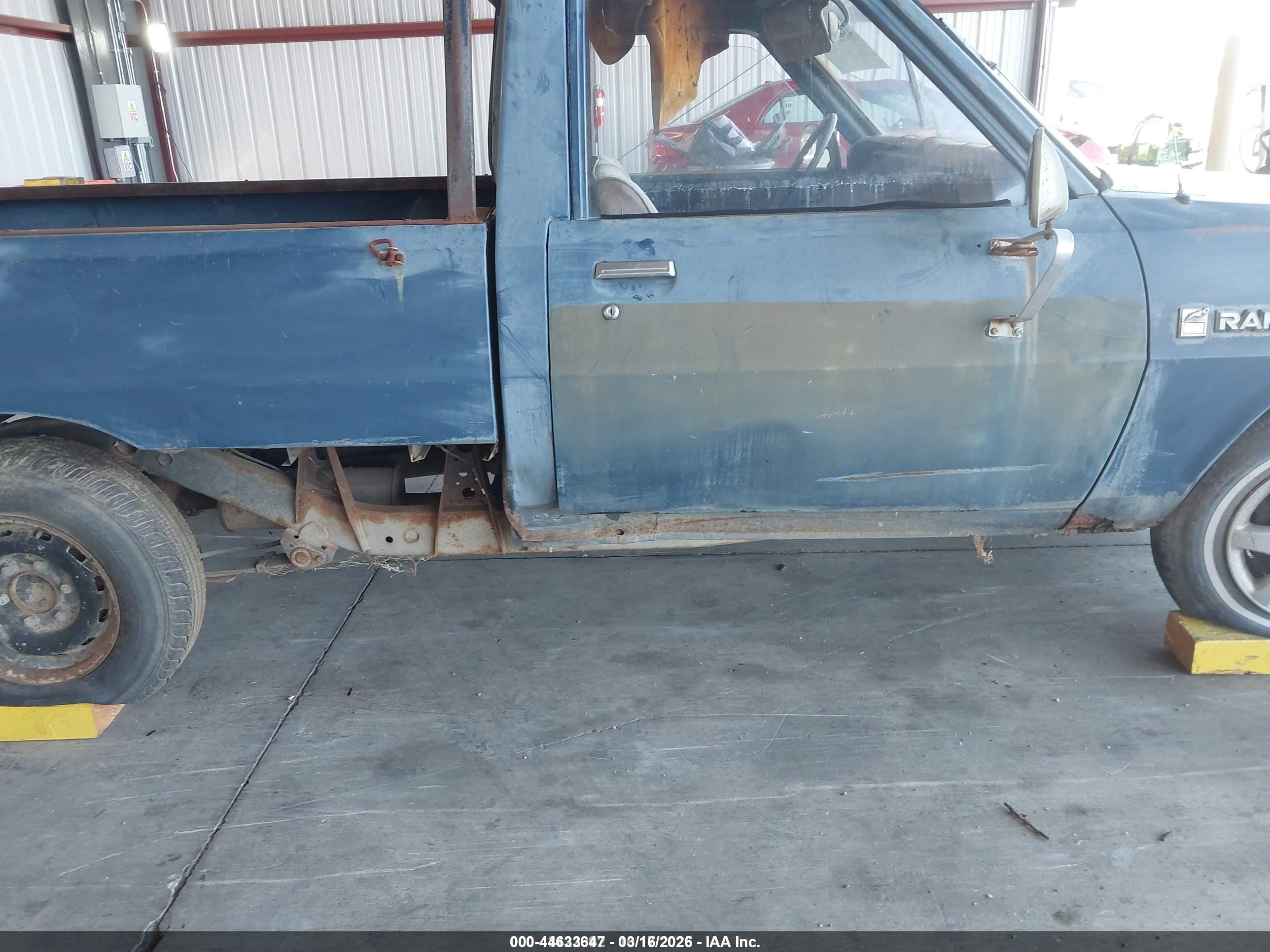 1982 Dodge D50 Blue vin: JB7FP2473CY800760
