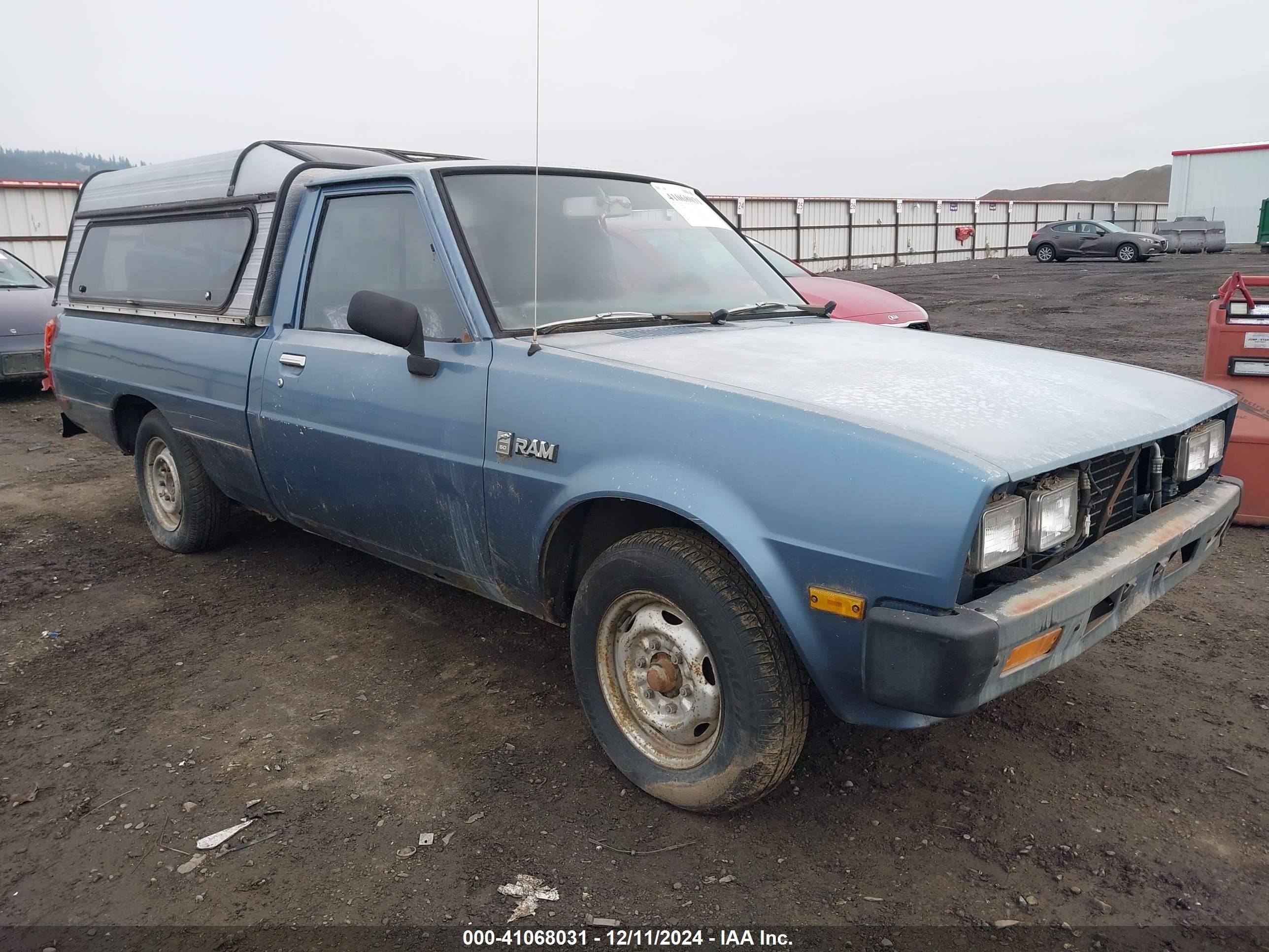 1986 Dodge D50 Custom Blue vin: JB7FP24D0GP007479