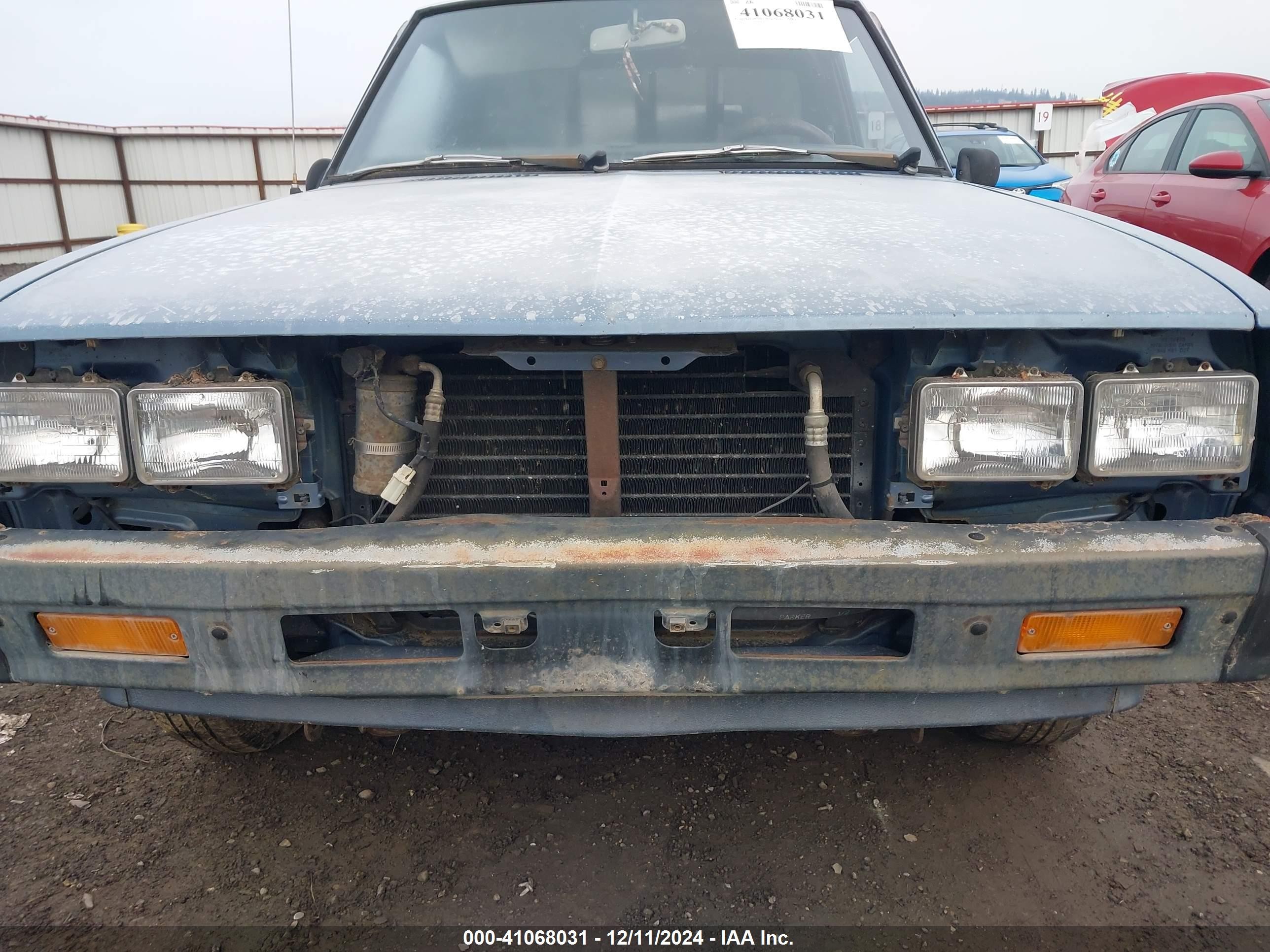 1986 Dodge D50 Custom Blue vin: JB7FP24D0GP007479