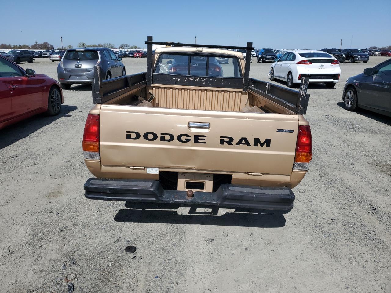 1986 Dodge D50 Custom Gold vin: JB7FP24D3GP094231