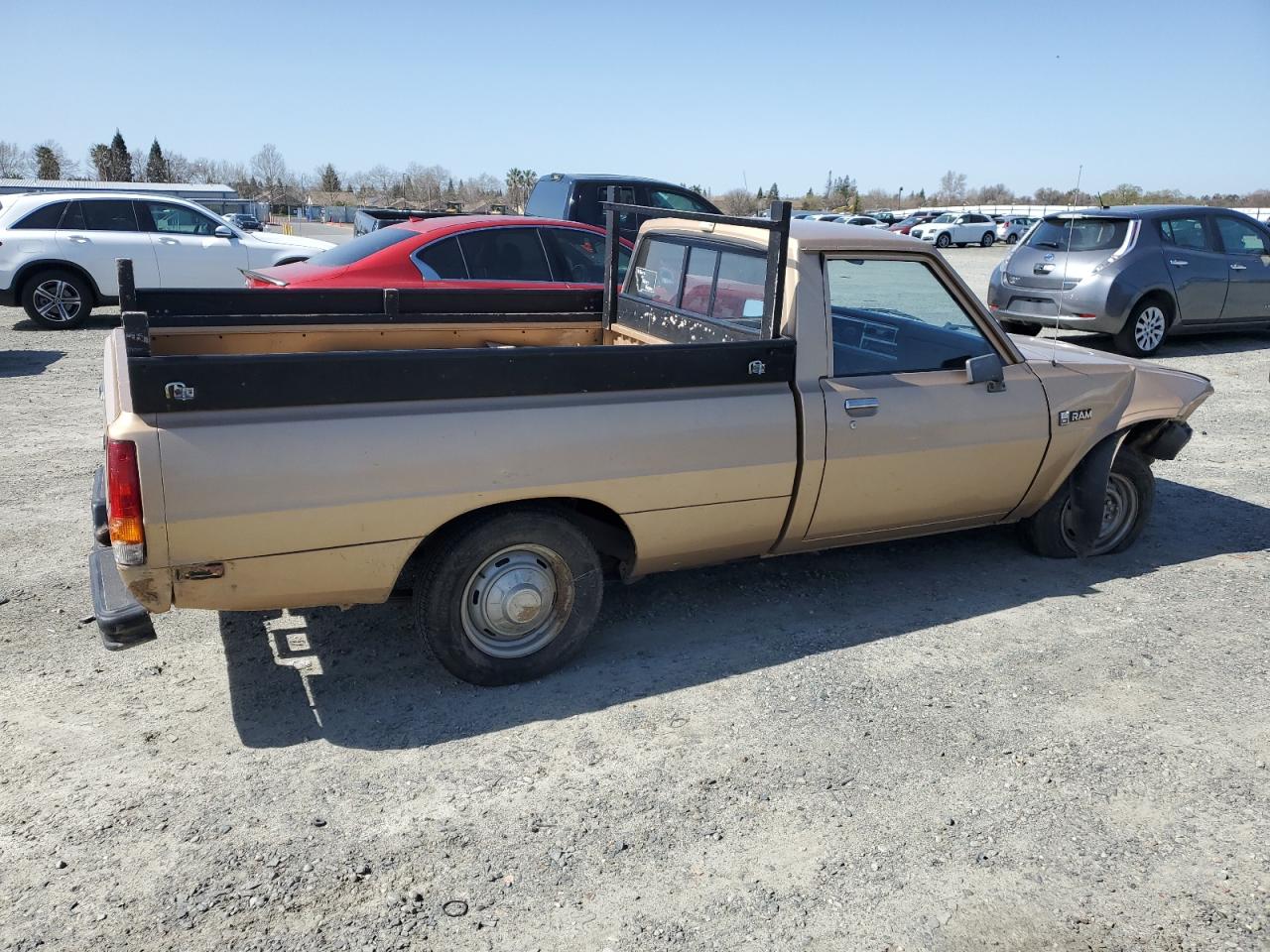1986 Dodge D50 Custom Gold vin: JB7FP24D3GP094231