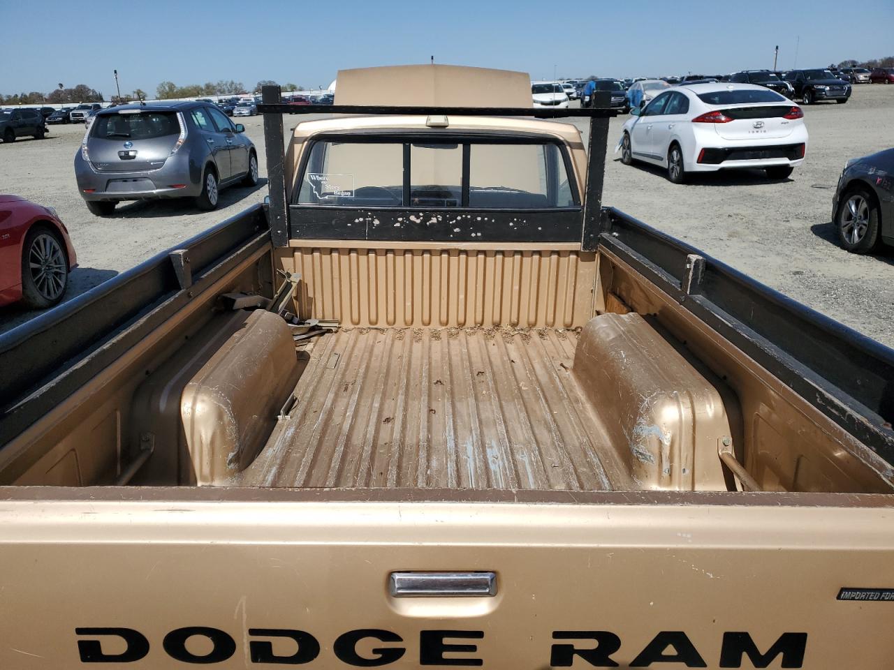 1986 Dodge D50 Custom Gold vin: JB7FP24D3GP094231