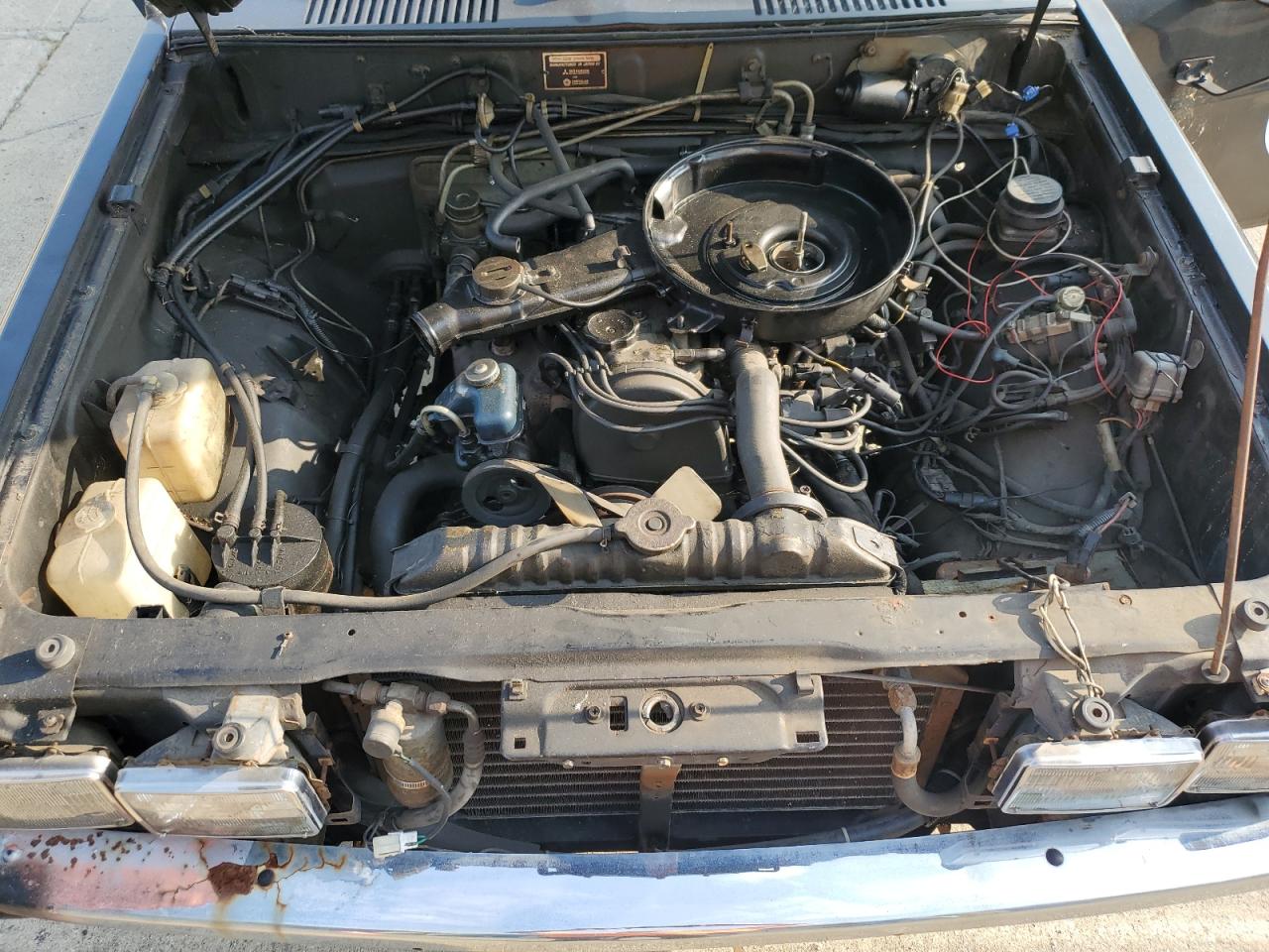 1986 Dodge D50 Custom Black vin: JB7FP24DXGP060576