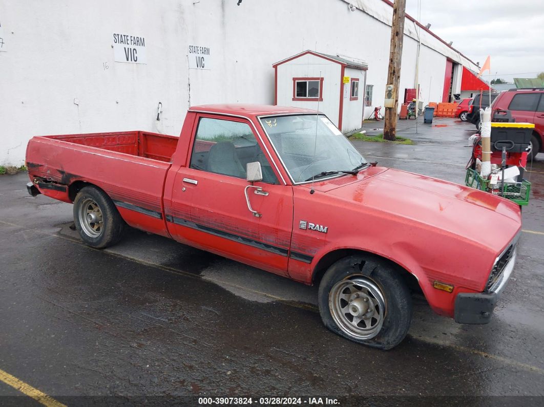 1986 Dodge D50 Royal Red vin: JB7FP44E1GP043573