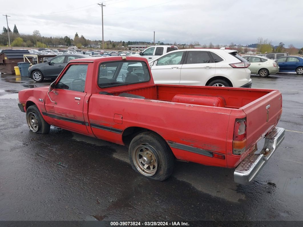 1986 Dodge D50 Royal Red vin: JB7FP44E1GP043573