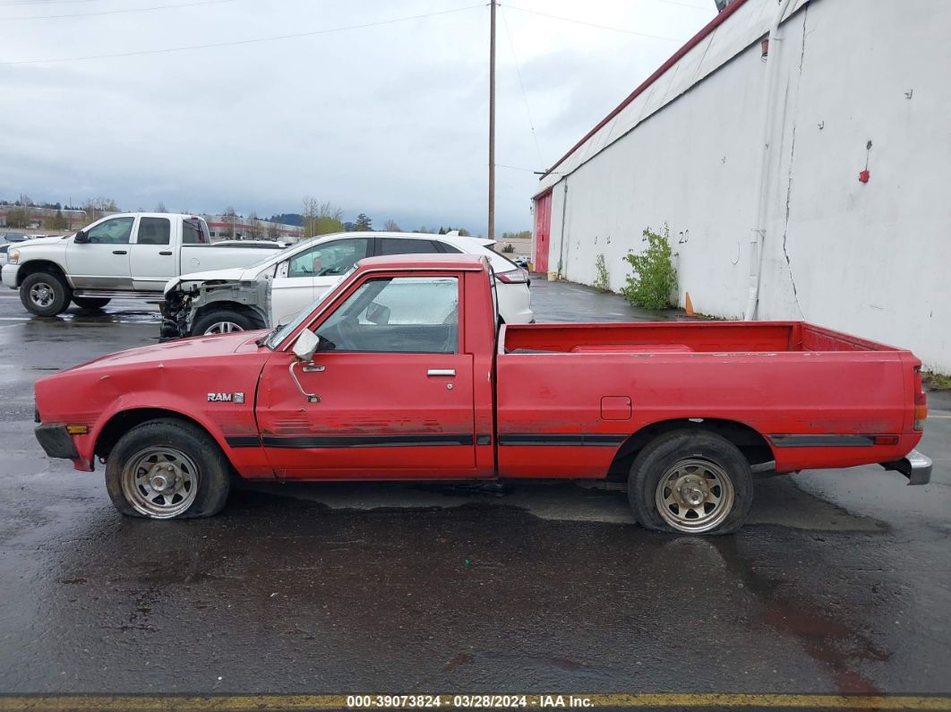 1986 Dodge D50 Royal Red vin: JB7FP44E1GP043573