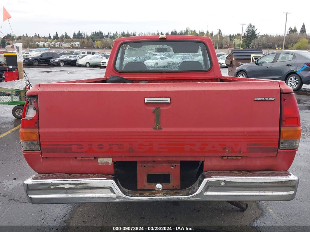 1986 Dodge D50 Royal Red vin: JB7FP44E1GP043573