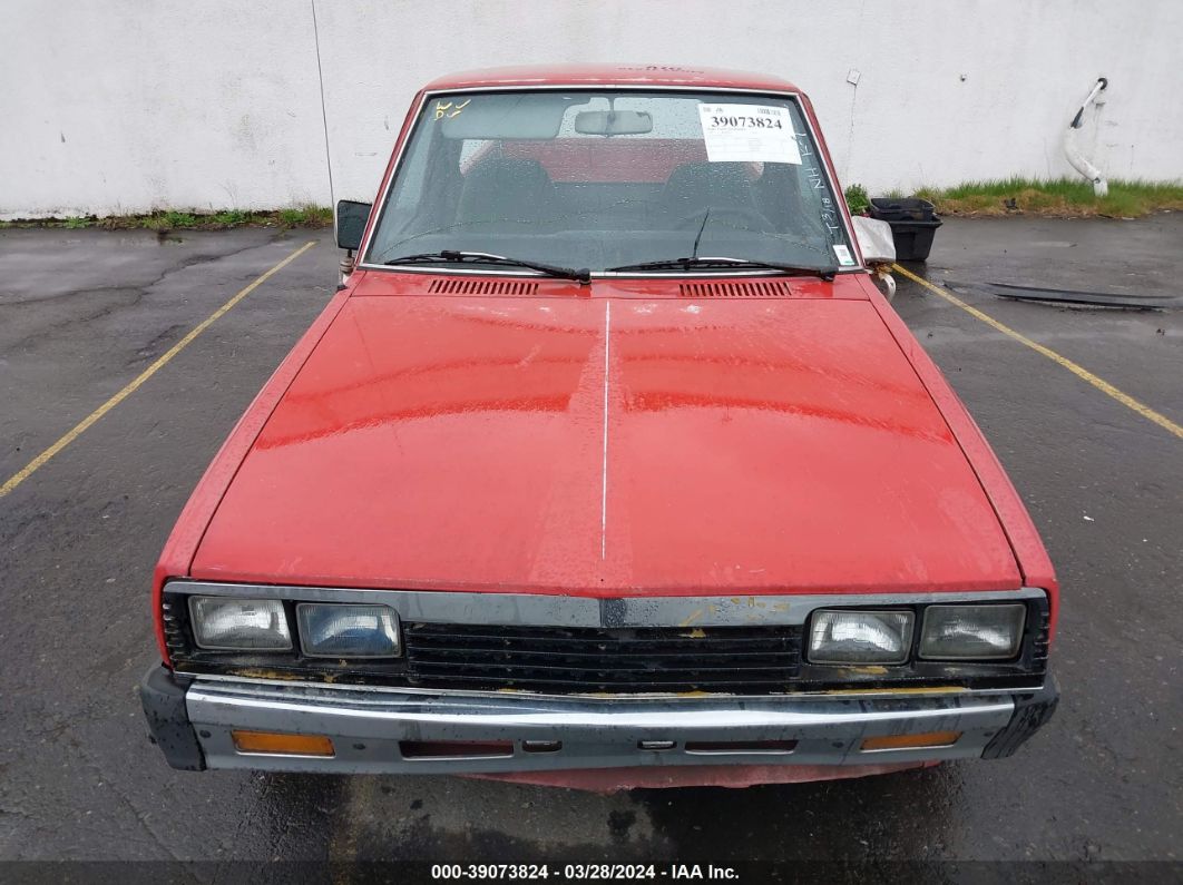 1986 Dodge D50 Royal Red vin: JB7FP44E1GP043573