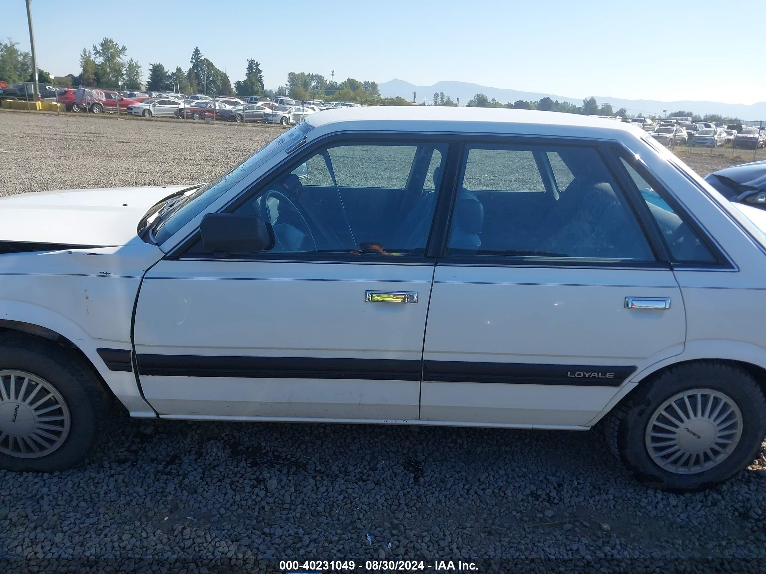 1993 Subaru Loyale   Белый vin: JF1AC422XPB207114