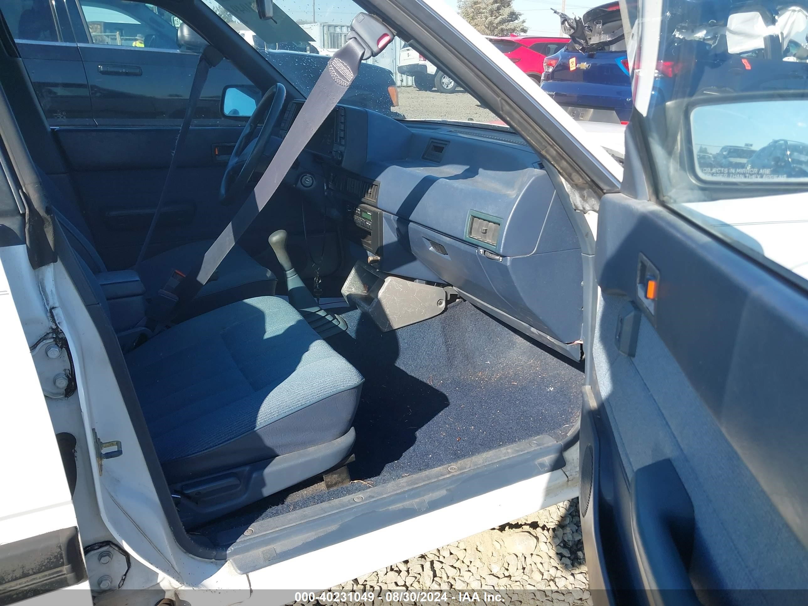 1993 Subaru Loyale   Белый vin: JF1AC422XPB207114