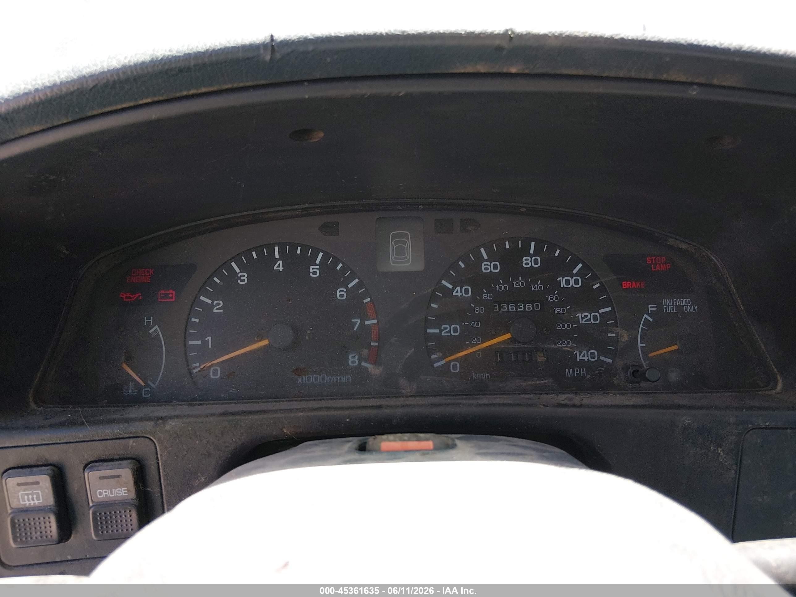 1991 Subaru Legacy L/hx/px/rx Blue vin: JF1BC632XMB605563