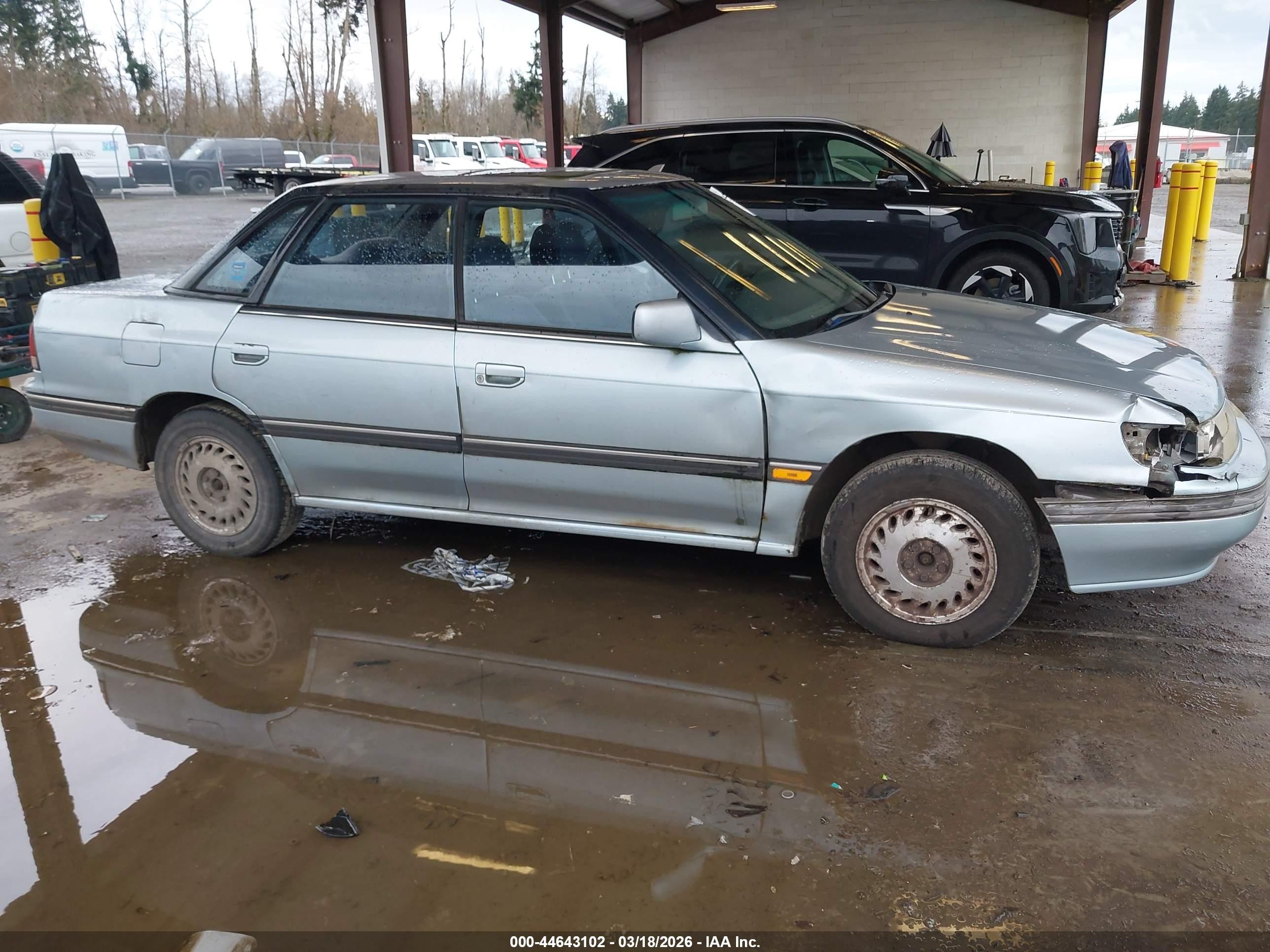 1993 Subaru Legacy Ls Special Серебряный vin: JF1BC6538PH606198