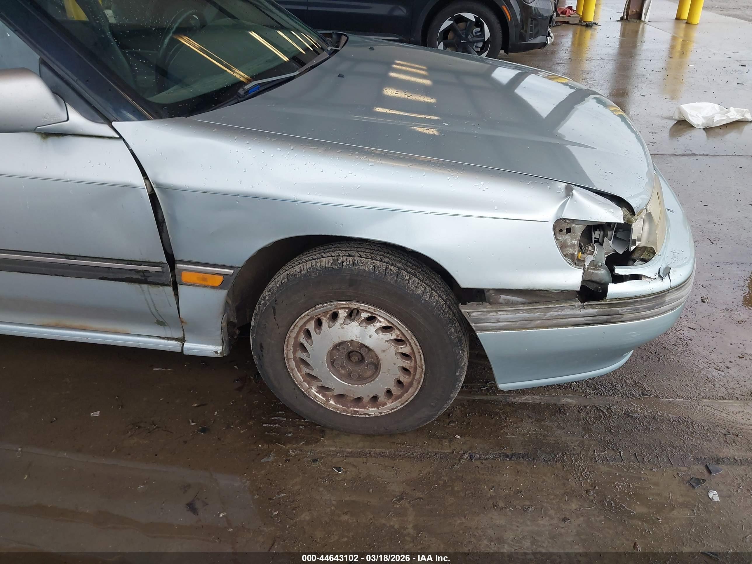 1993 Subaru Legacy Ls Special Серебряный vin: JF1BC6538PH606198