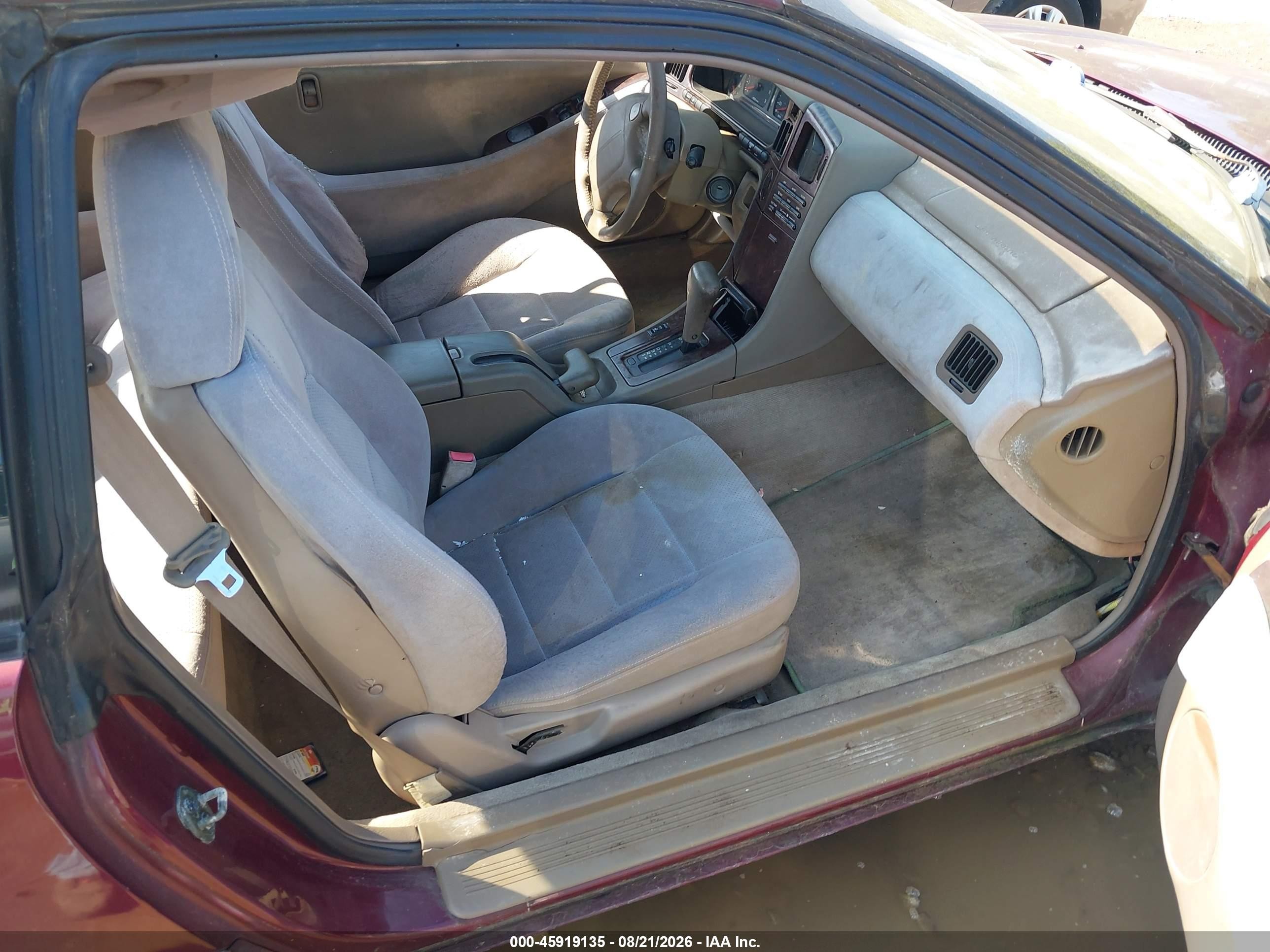 1994 Subaru Svx Ls Red vin: JF1CX3450RK102423