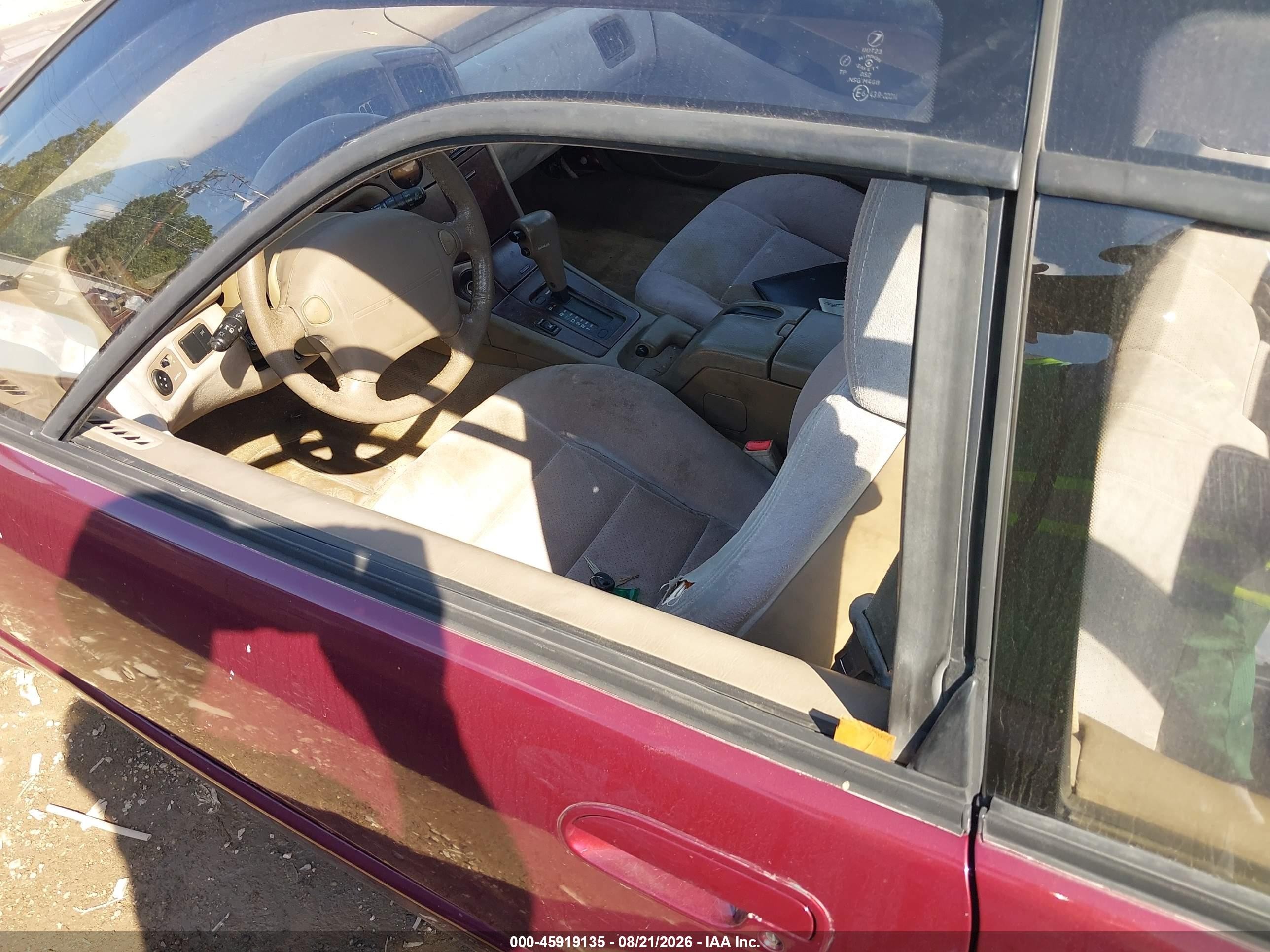 1994 Subaru Svx Ls Red vin: JF1CX3450RK102423