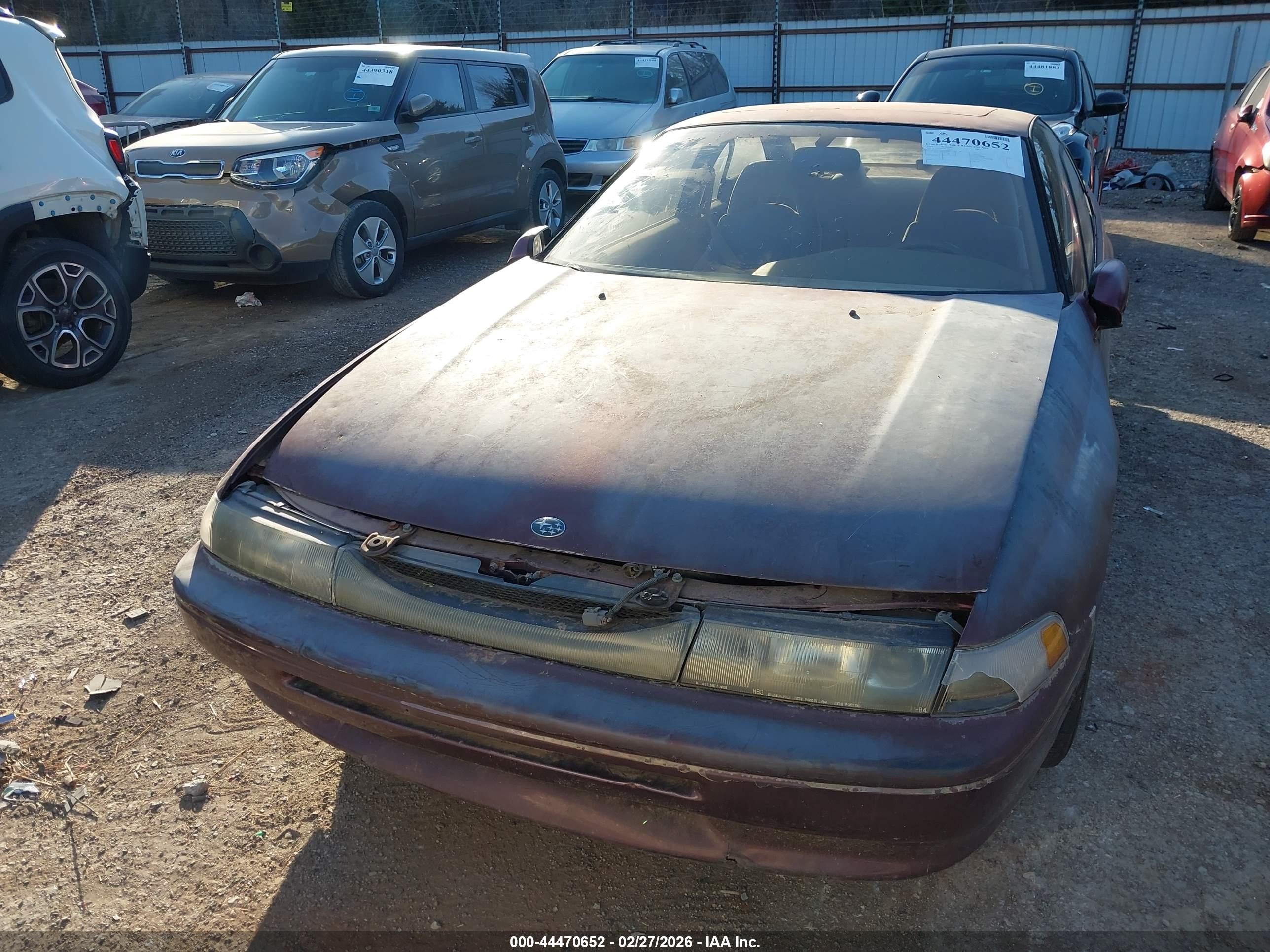 1994 Subaru Svx Ls Purple vin: JF1CX3455RK102143